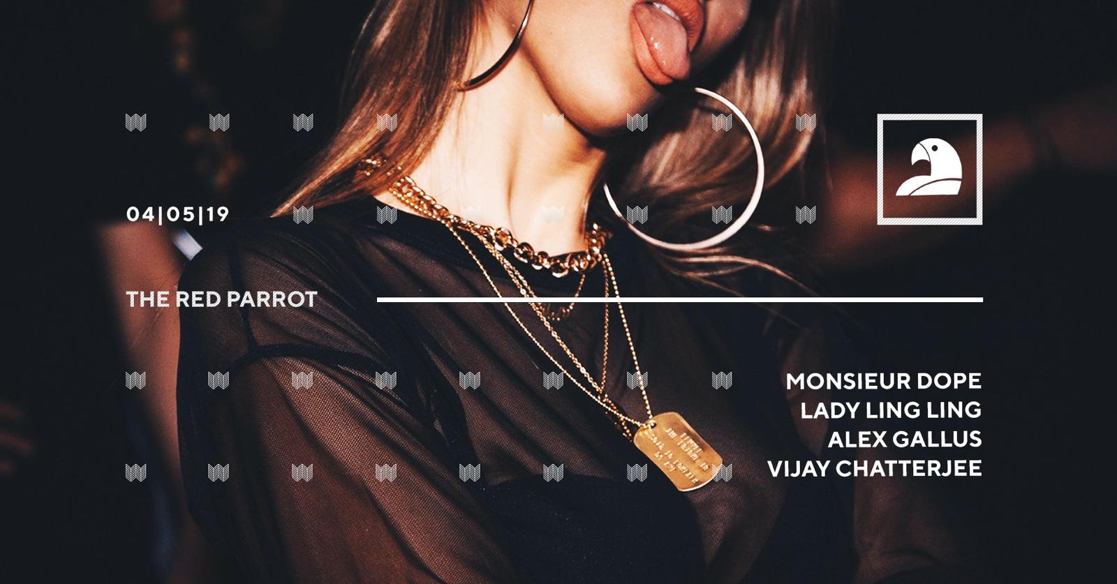 The Red Parrot Once a month we invite everyone to feel the vibe and the sounds of the Hip Hop/RnB classics mixed with todays Urban Hits. When the Red Parrot flys in, it’s going to be a Party.