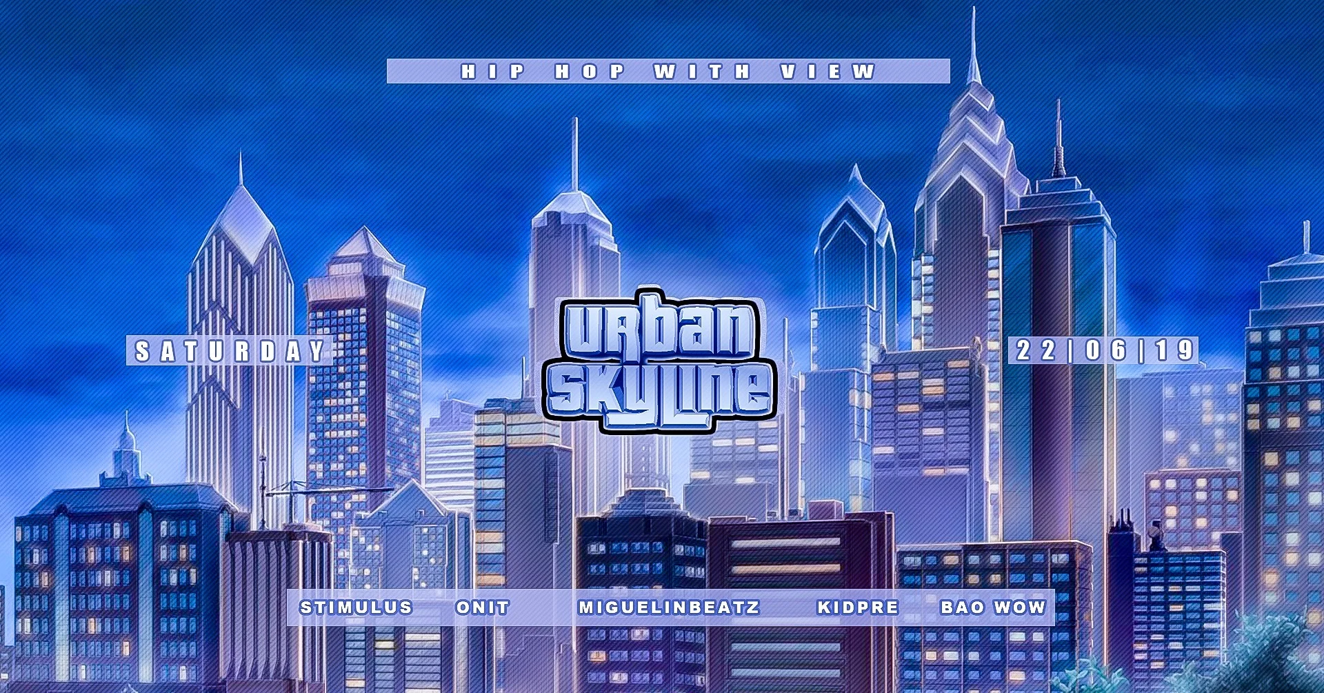 Urban Skyline - Summer Rooftop BBQ Special We call it ,highest turn up in town’ Once a month we invite people to our Family & Friends meet up in our loving living room and they know what is expecting them. Greatest view over the City with bomb turn up vibes. We create an interaction with people on the dance floor and the DJ.