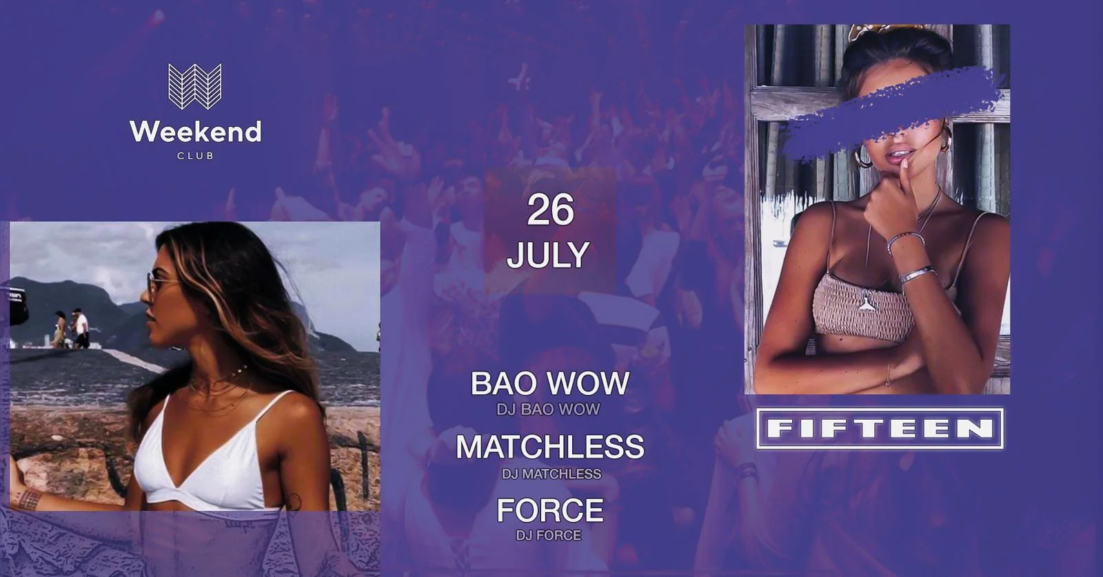 FifteenWe want to create a spot for people with open minded visions of music &amp; fashion. An esthetic look is an essential step to treat your body like it deserved. Be curious - be a part. Every Friday finest Hip Hop with best local and internatio…