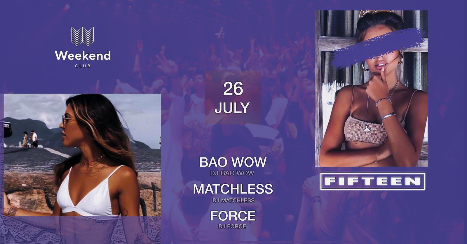 Fifteen We want to create a spot for people with open minded visions of music & fashion. An esthetic look is an essential step to treat your body like it deserved. Be curious - be a part. Every Friday finest Hip Hop with best local and international DJs.