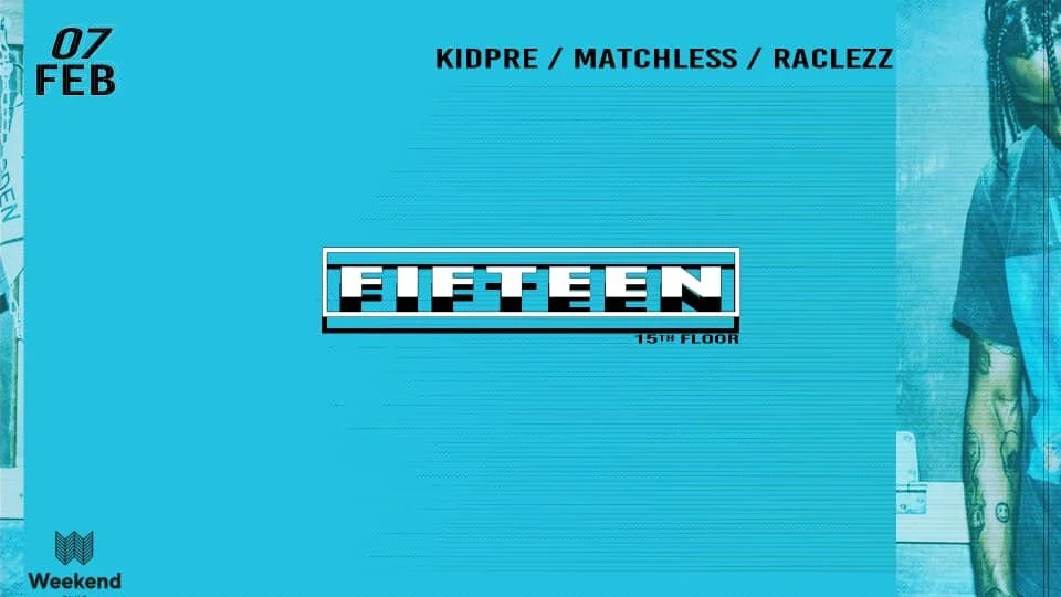 FIFTEENThis time it will sound loud in the WEEKEND CLUb and we bring you the best sound in the most beautiful city in the world !!  We want to create a spot for people with open minded visions of music &amp; fashion. An esthetic look is an essential…