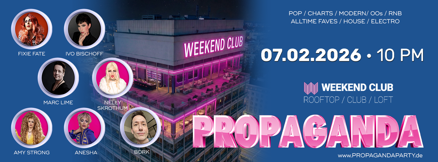 PROPAGANDA PARTY - PRE SILVESTER