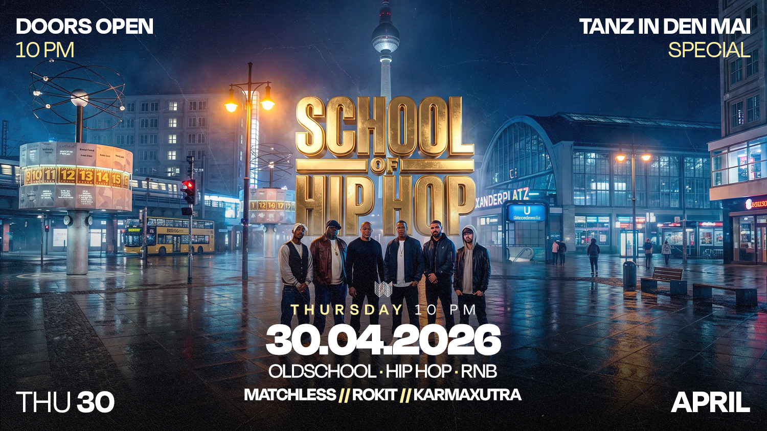 SCHOOL OF HIP HOP – TANZ IN DEN MAI