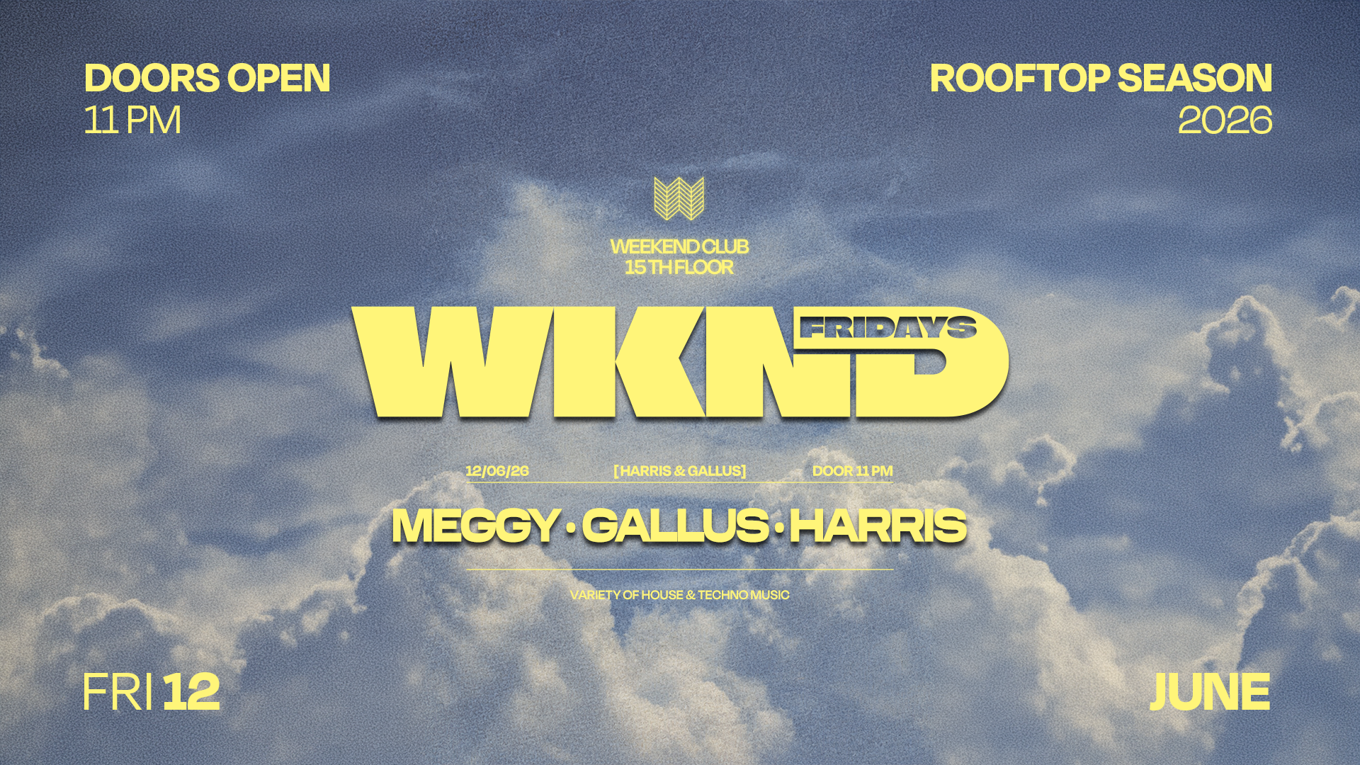 WKND X HARRIS &amp; GALLUS