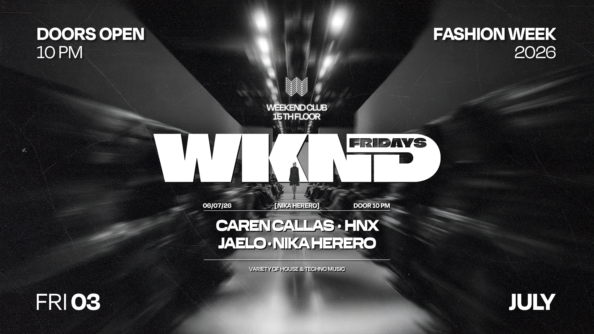 WKND X NIKA HERERO – FASHION WEEK
