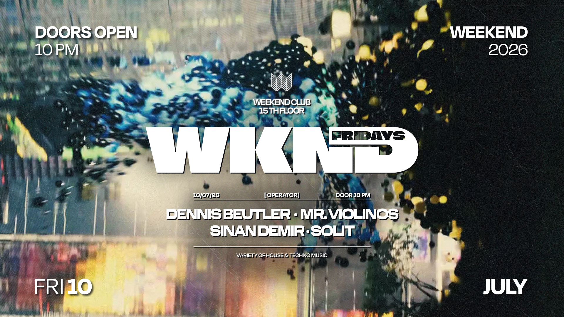 WKND X OPERATOR