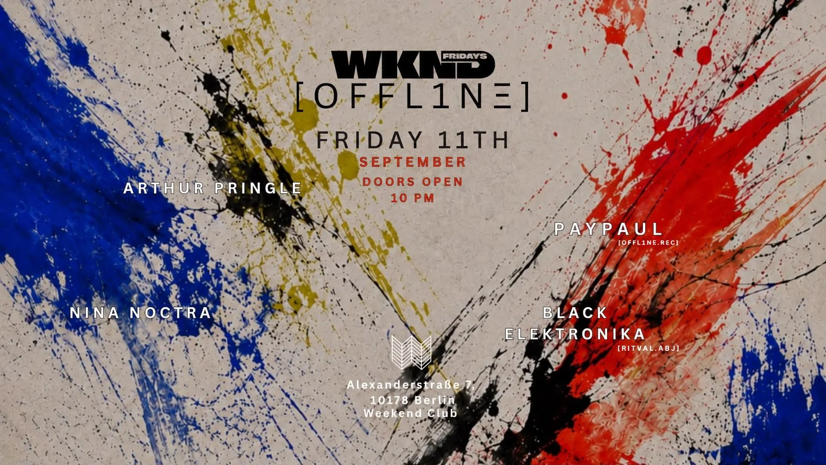 WKND X OFFLINE - SUMMER CLOSING