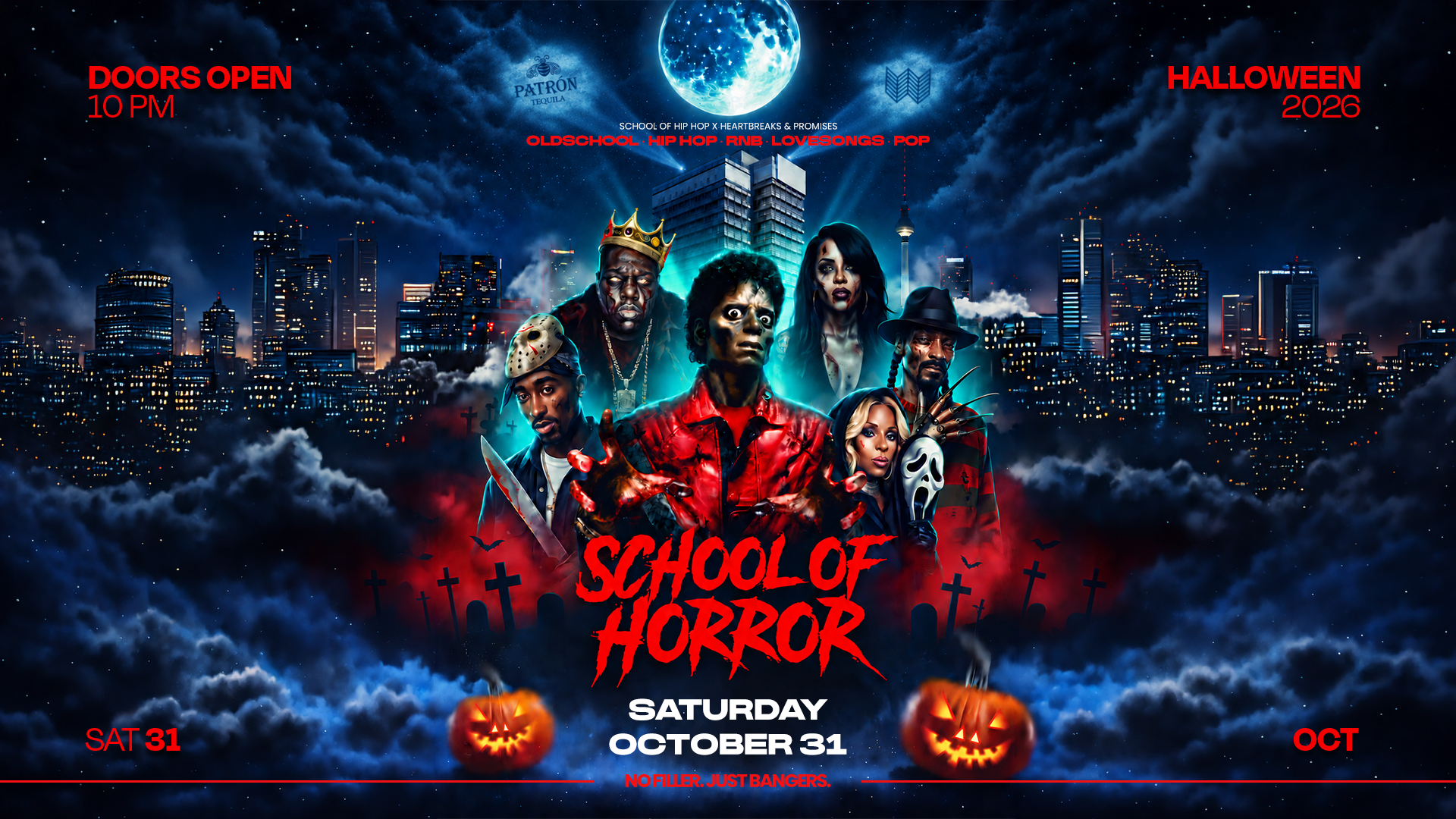 HALLOWEEN – SCHOOL OF HORROR X HEARTBREAKS &amp; PROMISES