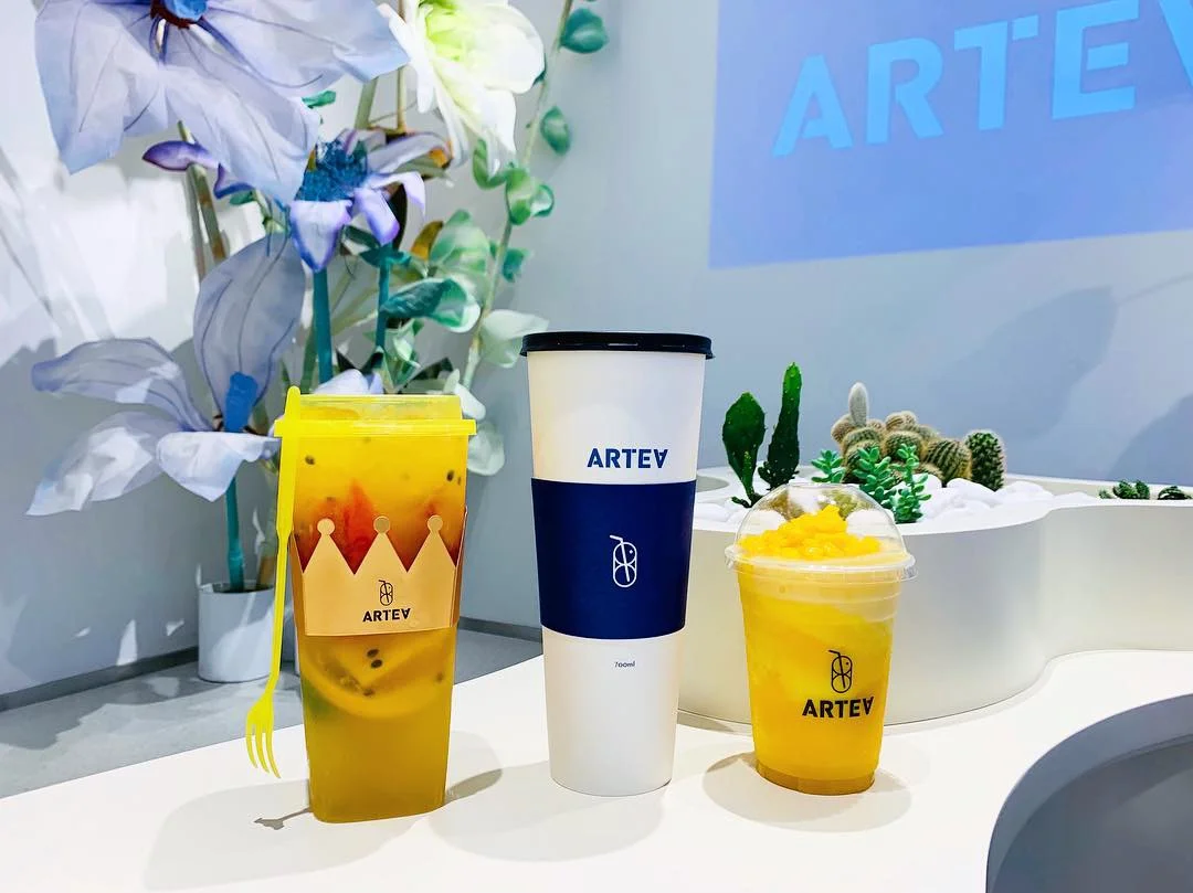 Fresh Fruit Teas, Souffle Pancakes and Floral Theme at ARTEA