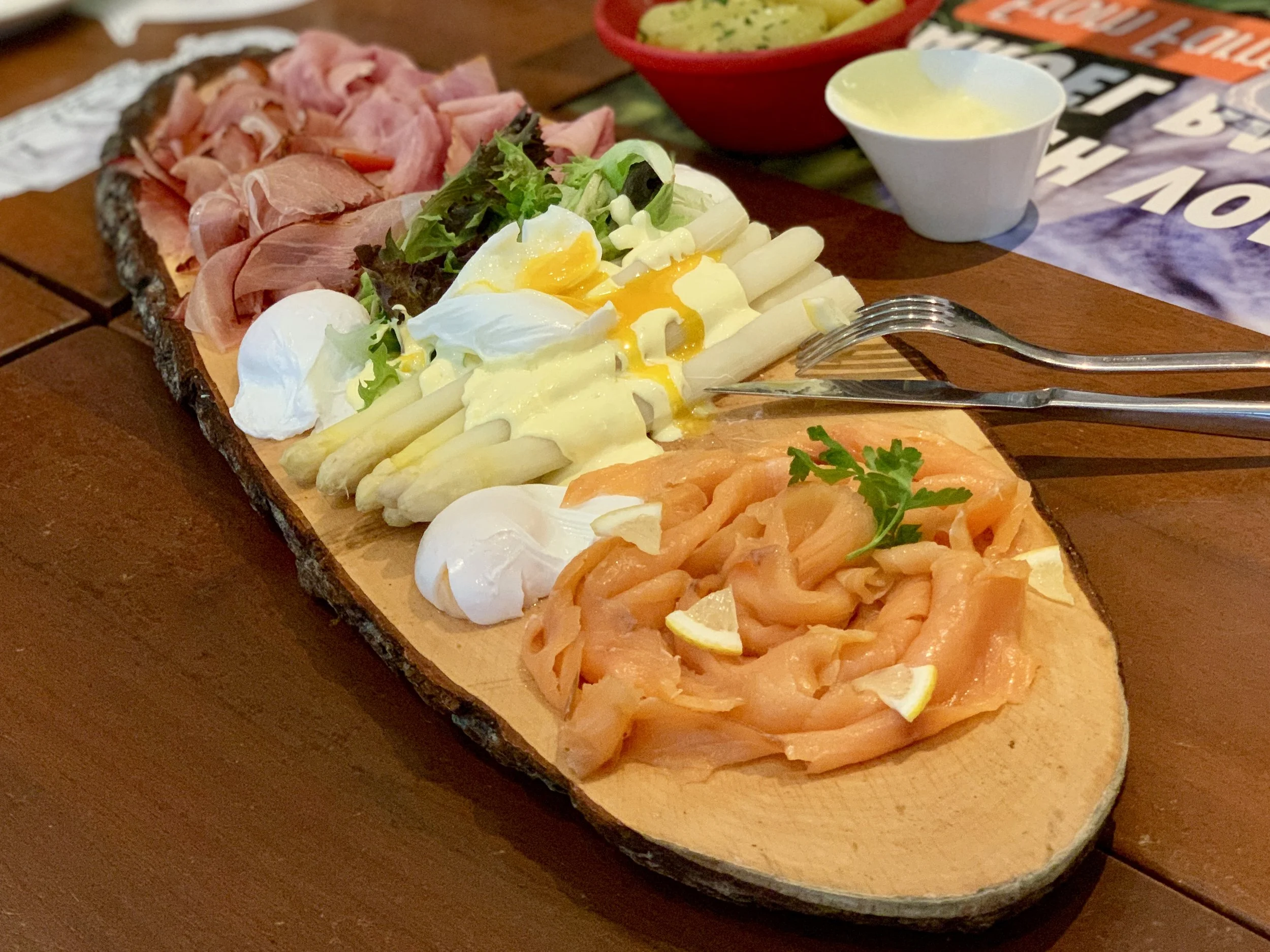 Exclusive Seasonal White Asparagus Menu at Brotzeit Singapore