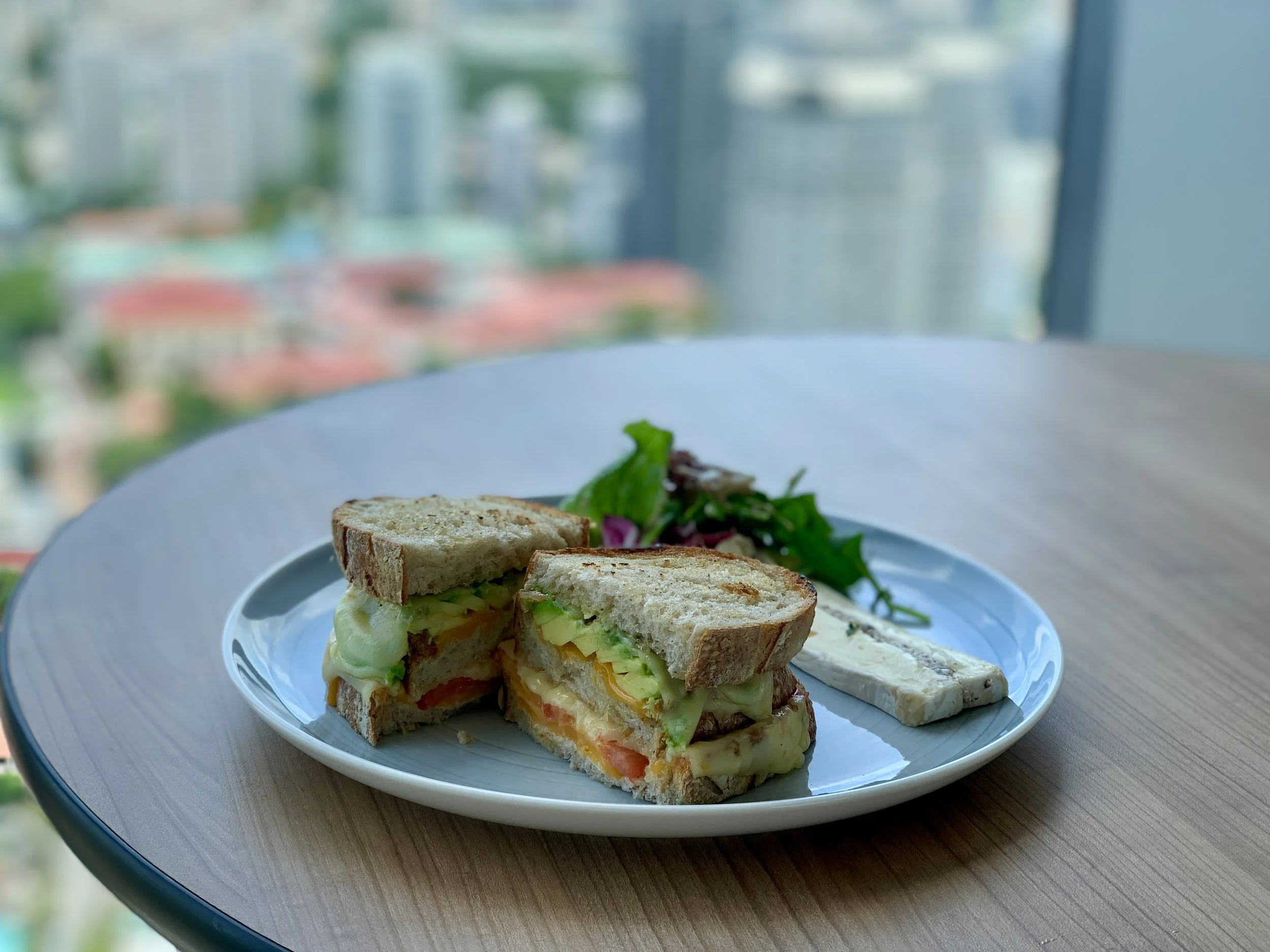 Weekend Brunch at Urbana Courtyard by Marriott_Truffle Cheese Toast