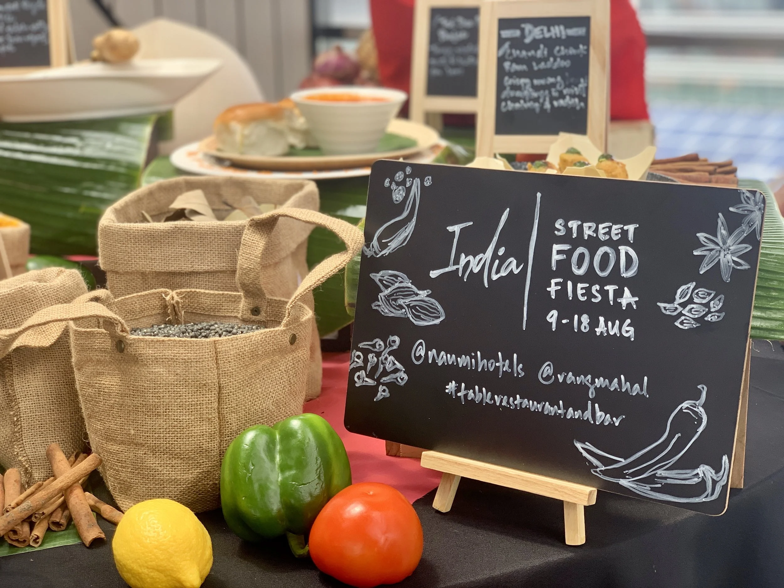 Indian Street Food Fiesta_Rang Mahal Singapore