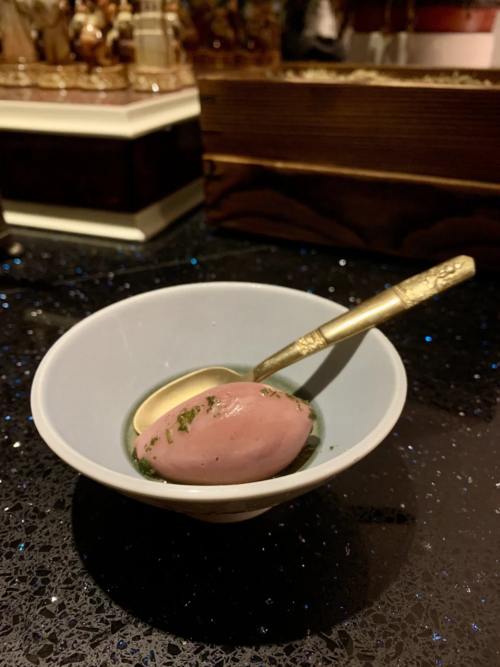 pomegranate and watermelon sorbet