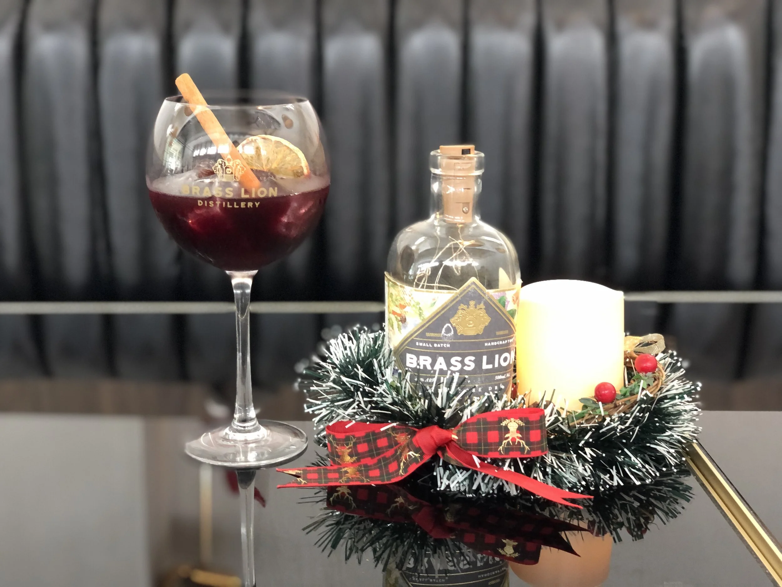 Festive Gin Cocktails and Gin-spired Menu at The Brass Lion Christmas GINgle