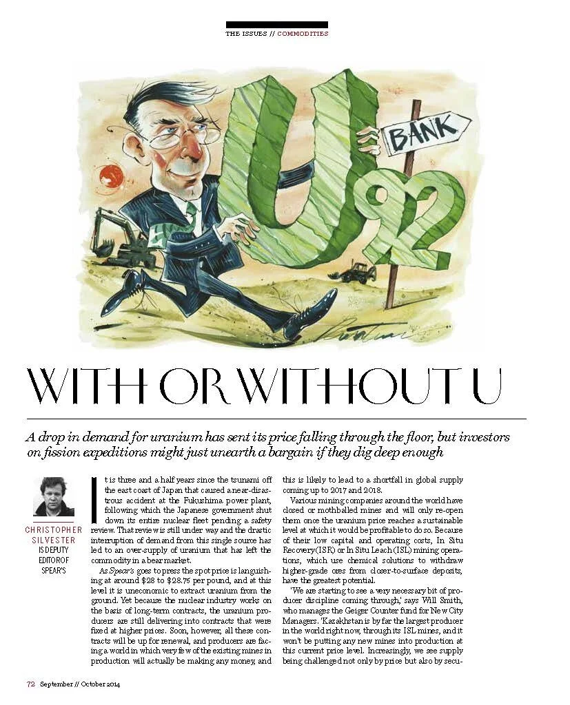 With or Without U  [Investing in uranium]