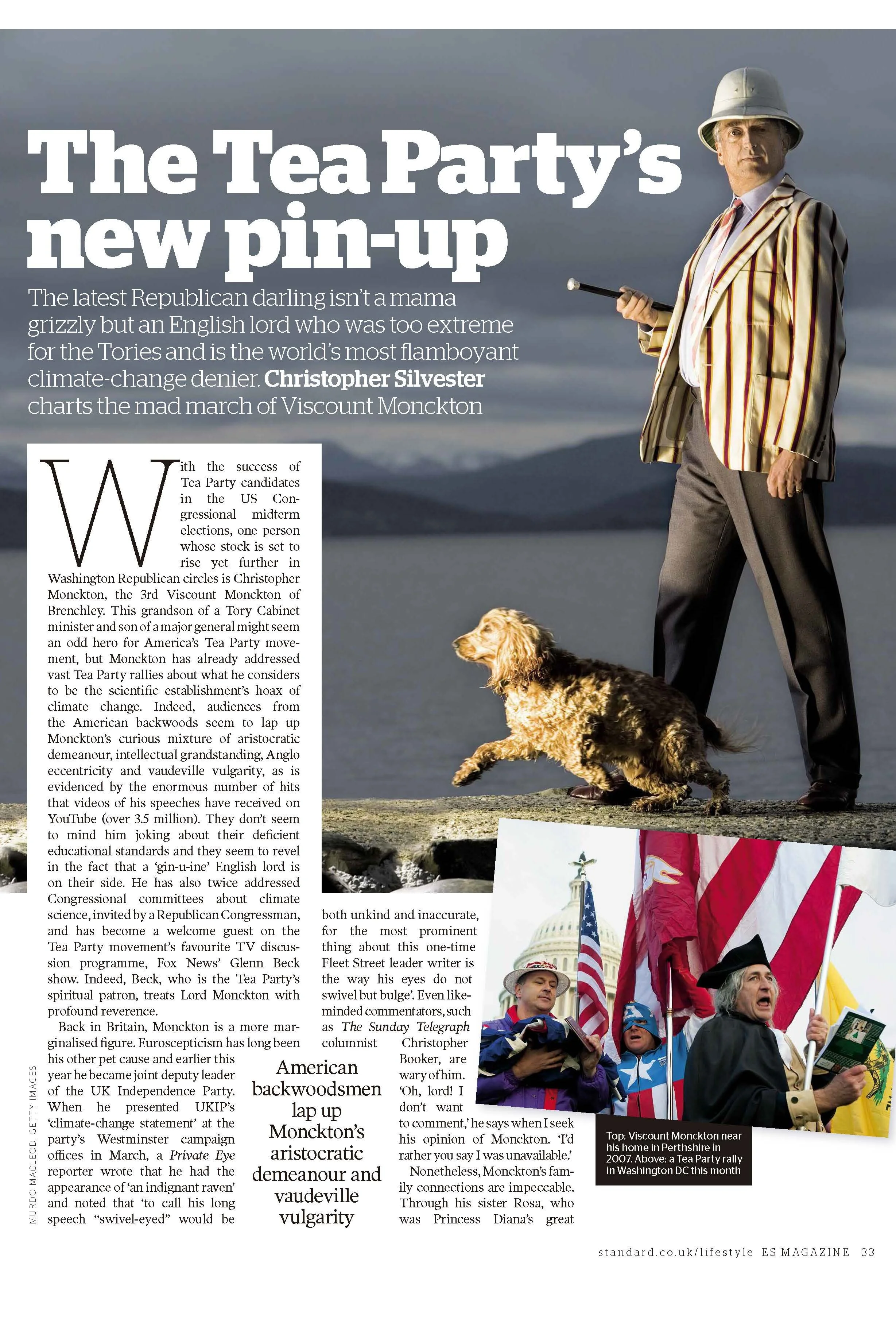 The Tea-Party's New Pin-Up  [Profile of Viscount Monckton]