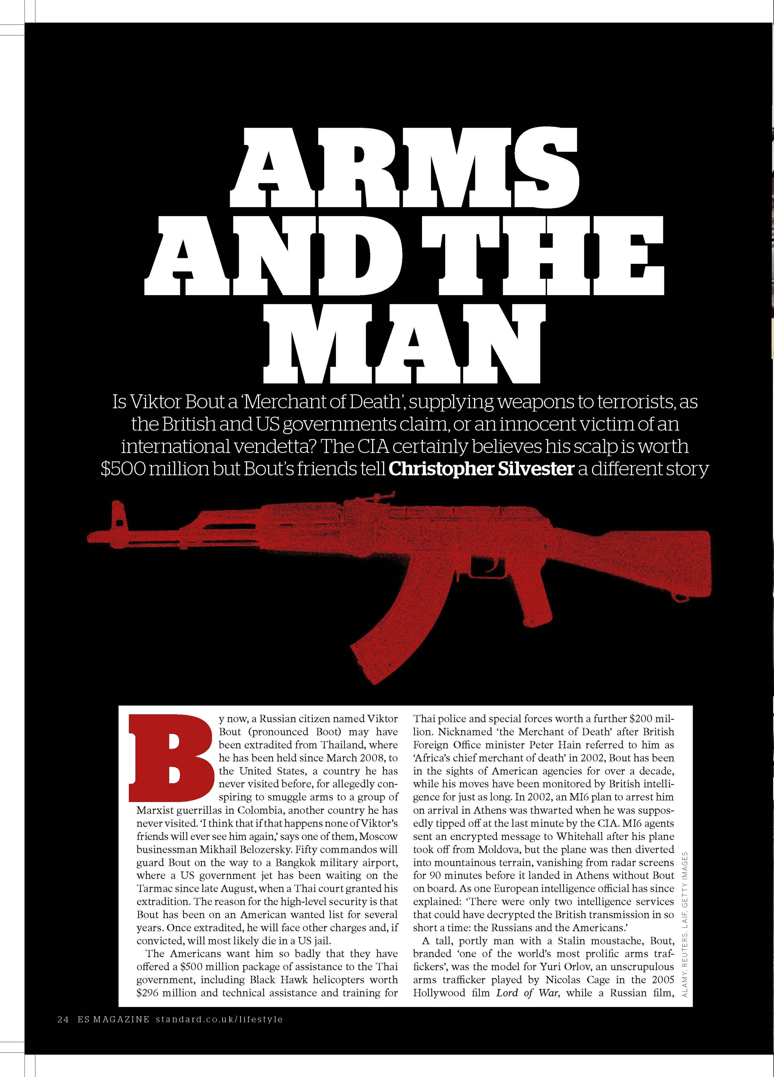 Arms and the Man  [Profile of Viktor Bout]