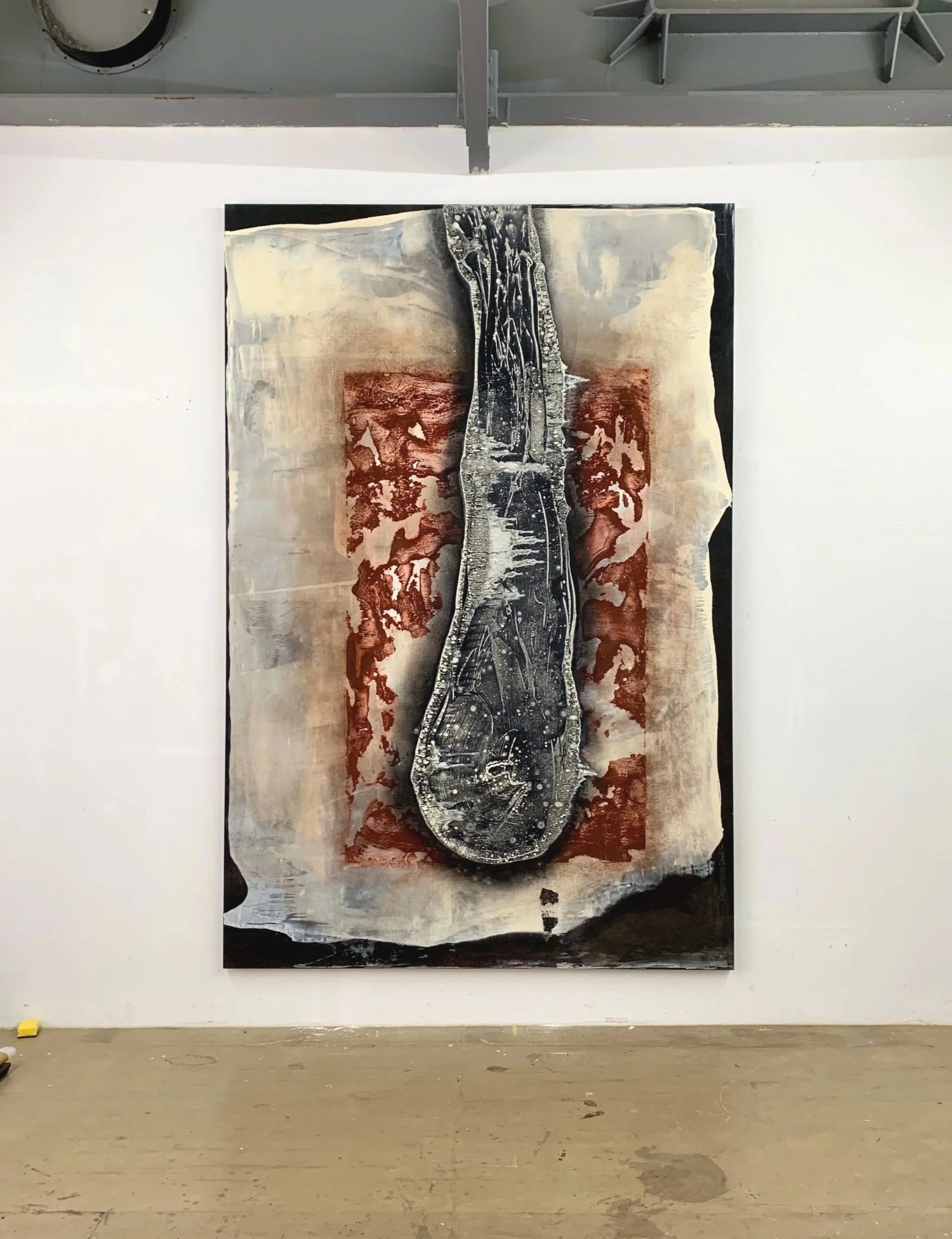  mixed media on canvas      300 x 200cm       