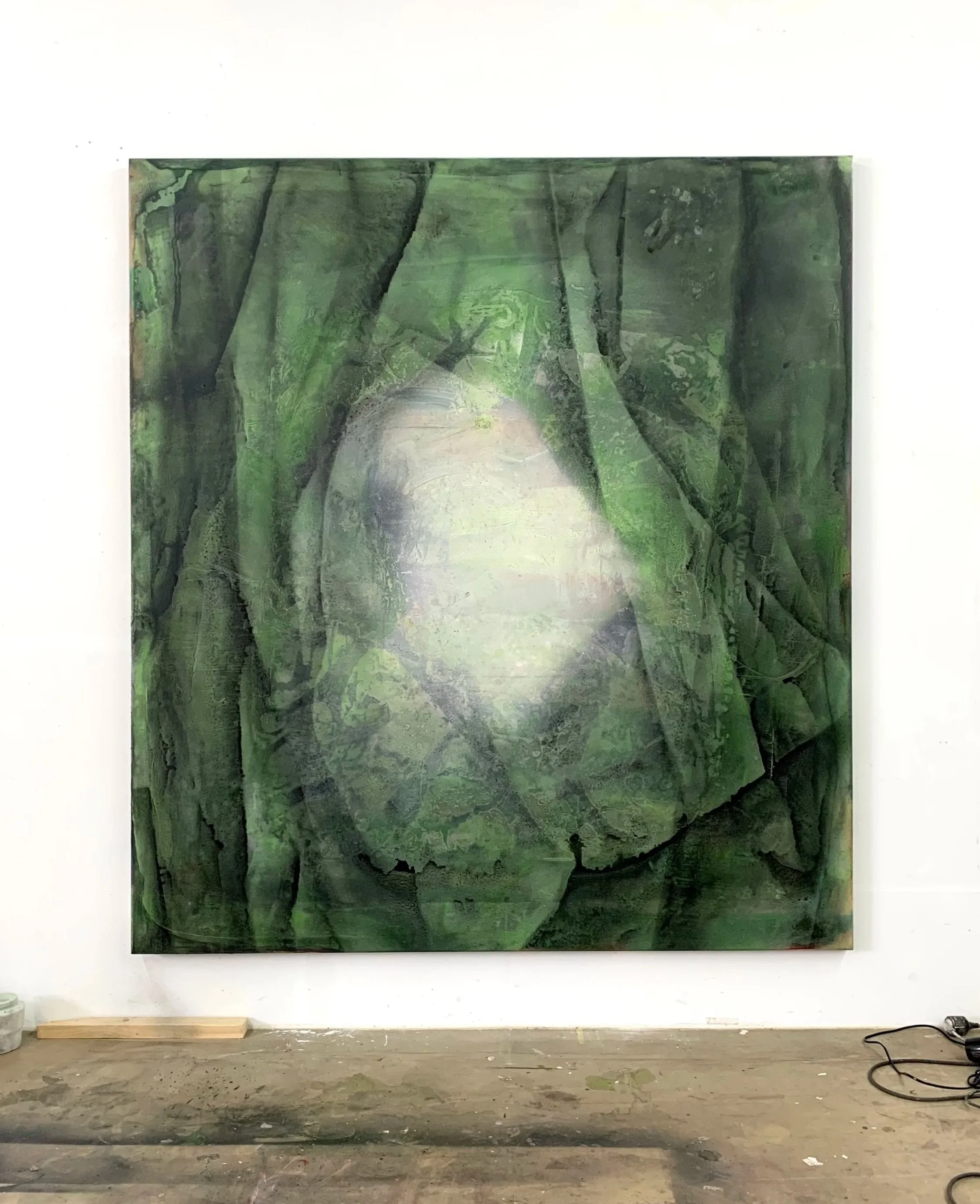  mixed media on canvas 220 × 200cm  