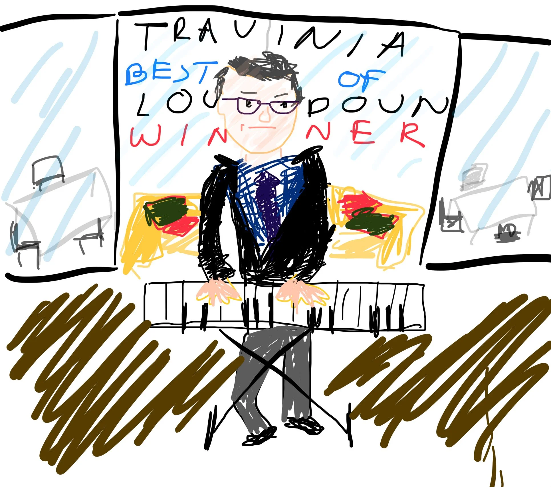 1 Caleb Nei piano at Travinia Italian Kitchen Drawing.jpg