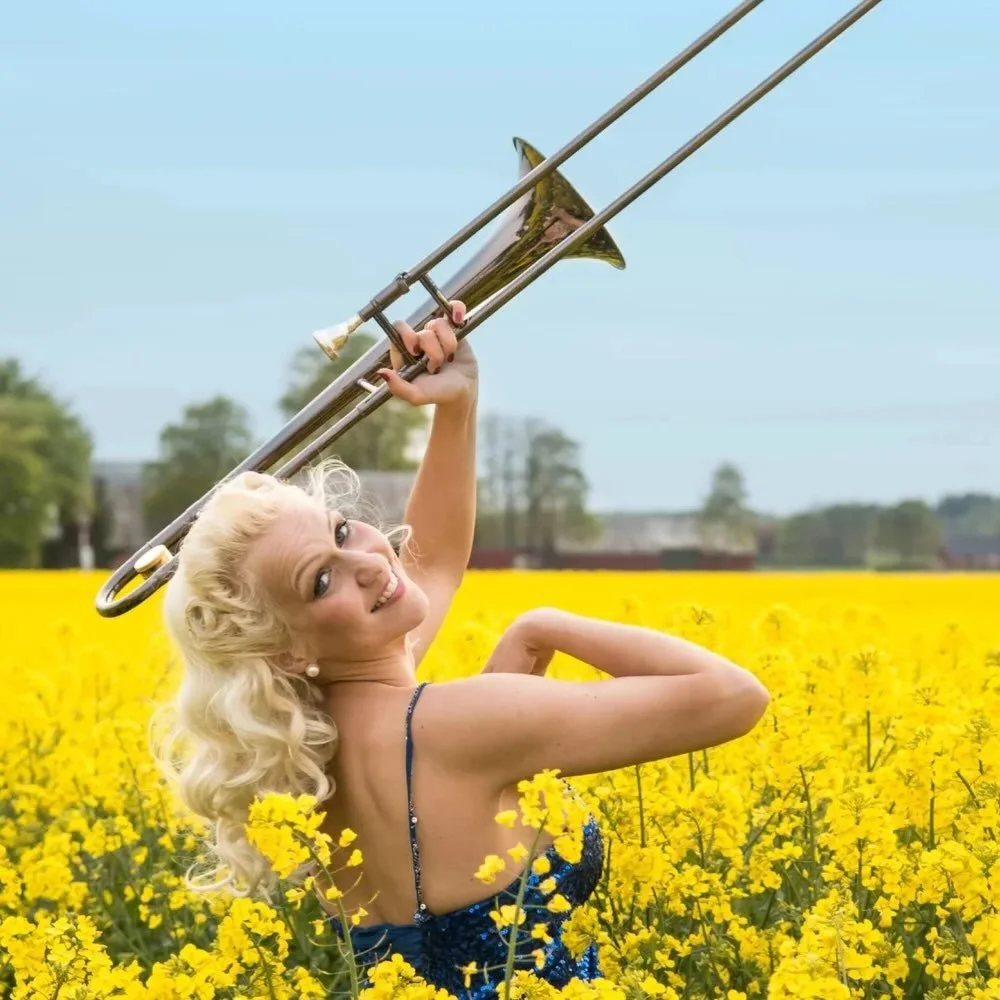 I&rsquo;m playing in the band for Swedish jazz star Gunhild Carling&rsquo;s show with the Loudoun Symphonic Winds. Gunhild Carling is Sweden&rsquo;s queen of swing, jazz, and vaudeville &mdash; a multi-instrumentalist, vocalist, and entertainer who h