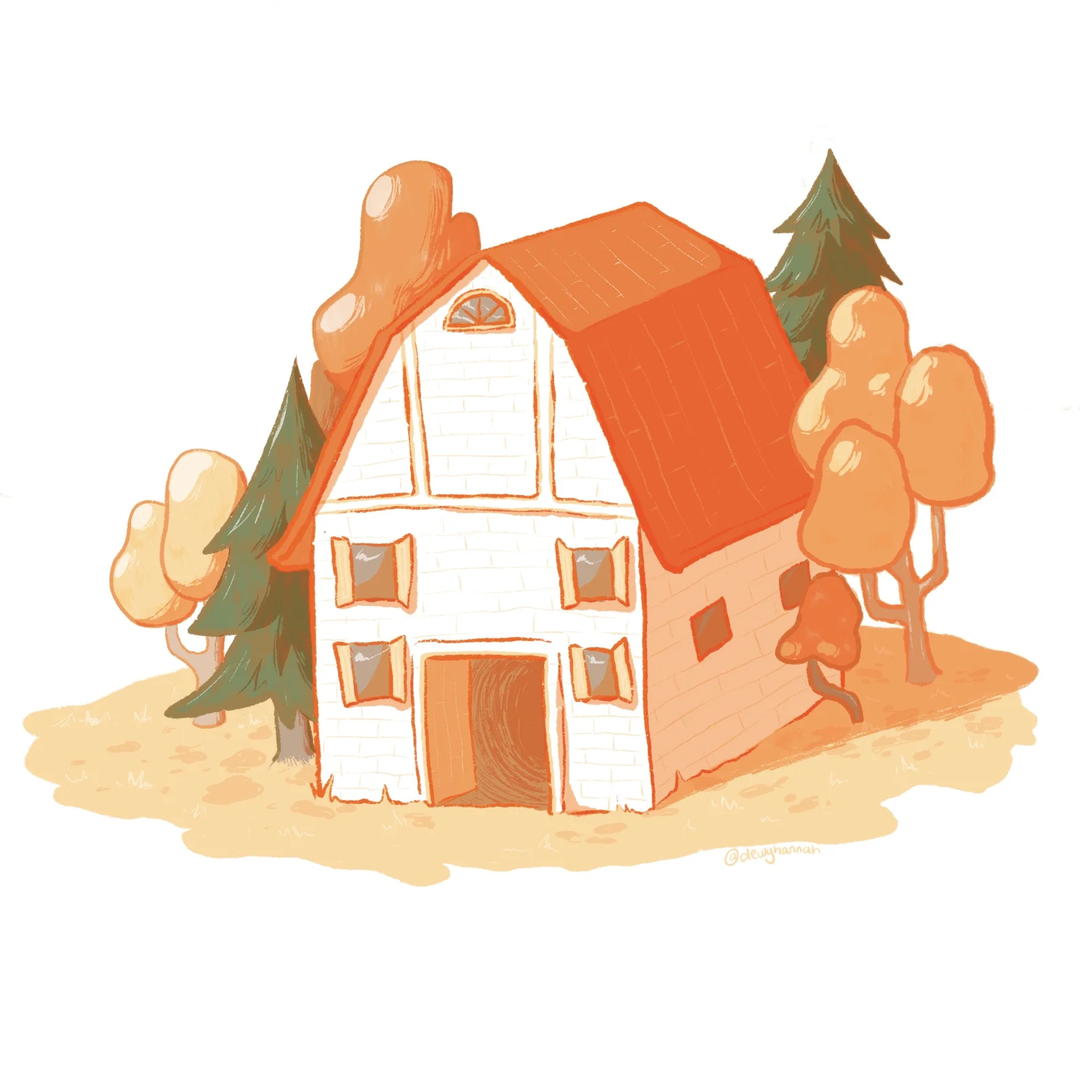 Autumn Barn