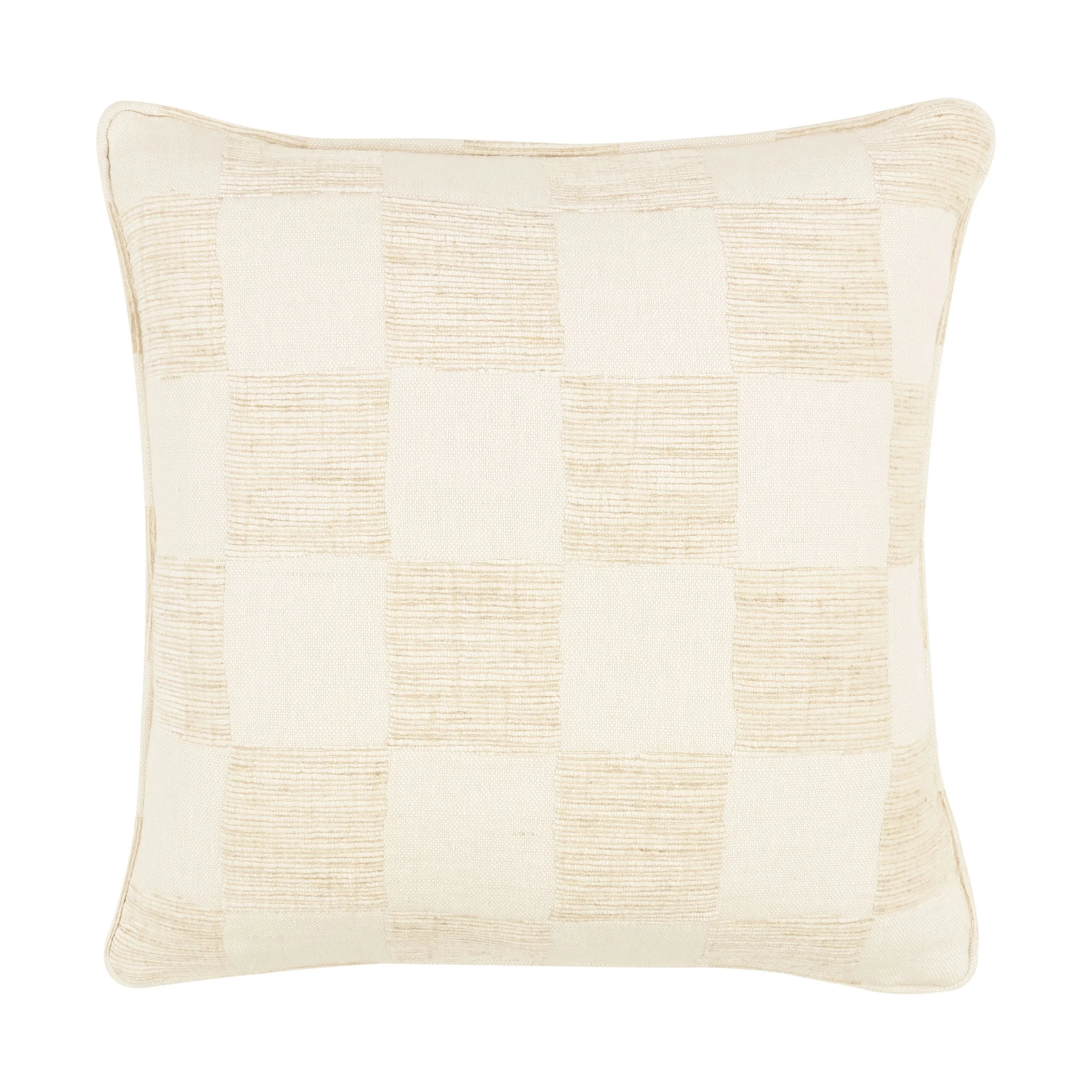 Check Textured Cushion