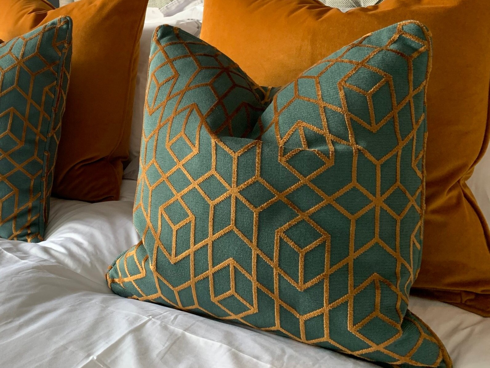 sofas with feather filled cushions