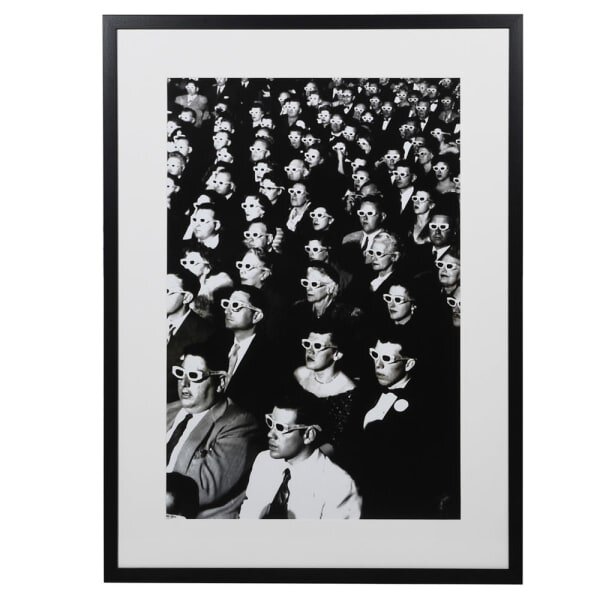 3-d Movie Viewers Framed Print