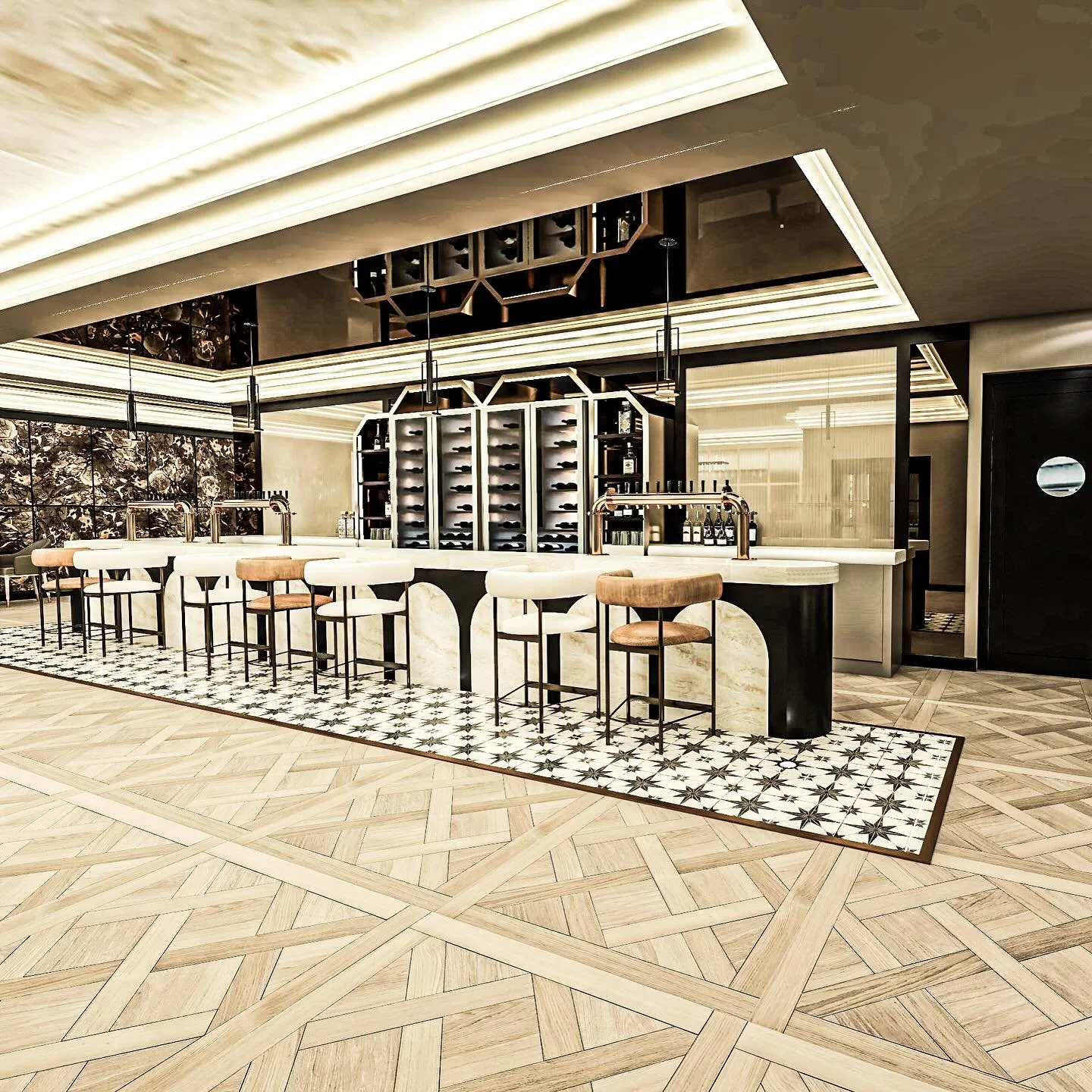 We don&rsquo;t just do luxury residential. We also design and implement stunning commercial spaces, like this new concept we have been working on! 

Ready for a 2026 transformation? Now taking orders for the new year.

DM us for commercial and reside