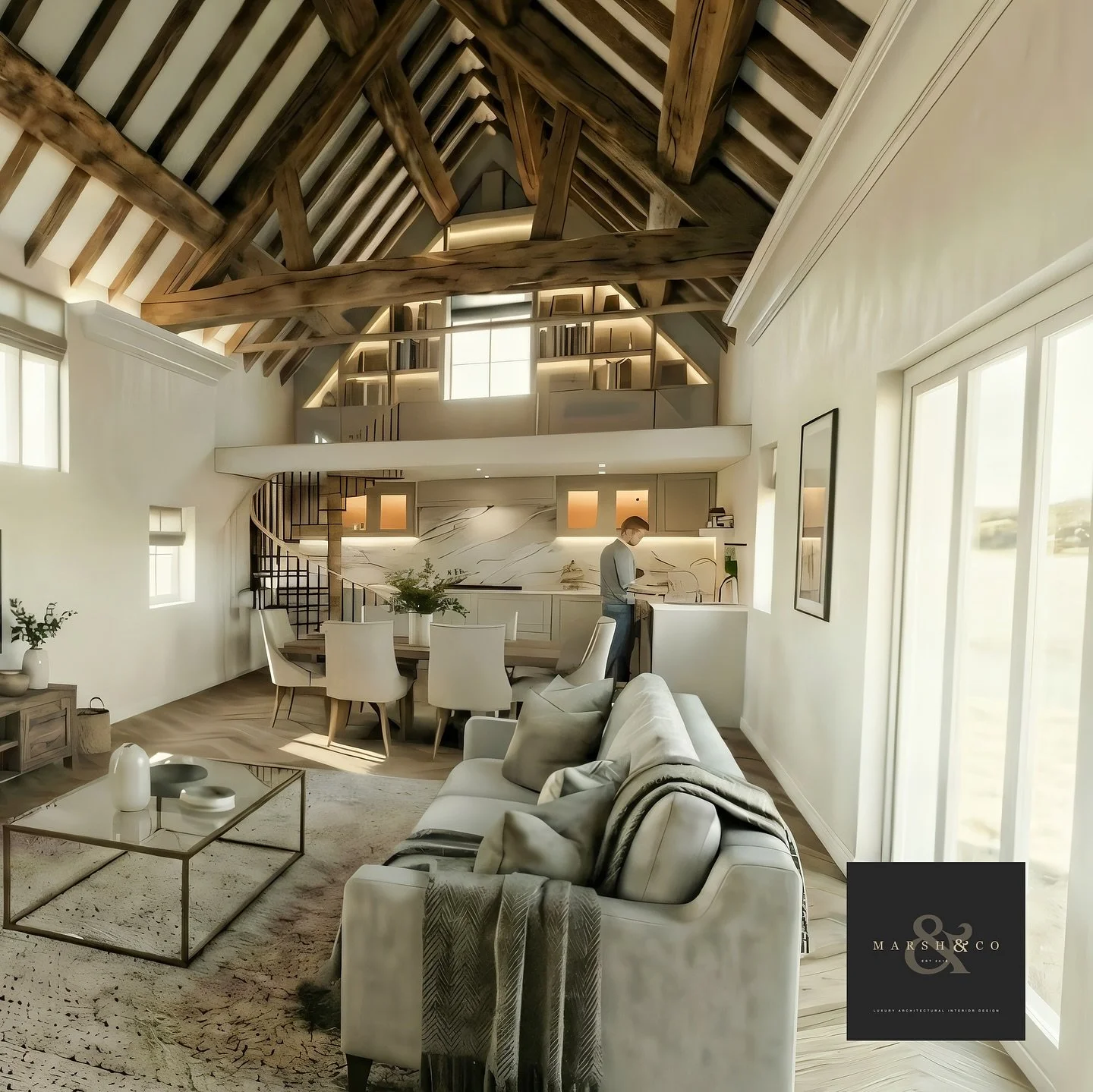 Barn conversion concept design and visualisation for this development project in Sheffield. 

#3drenderingservices 
#interiordesignsheffield 
#luxurybespokeinteriors 
#visualisation 
#barnconversions