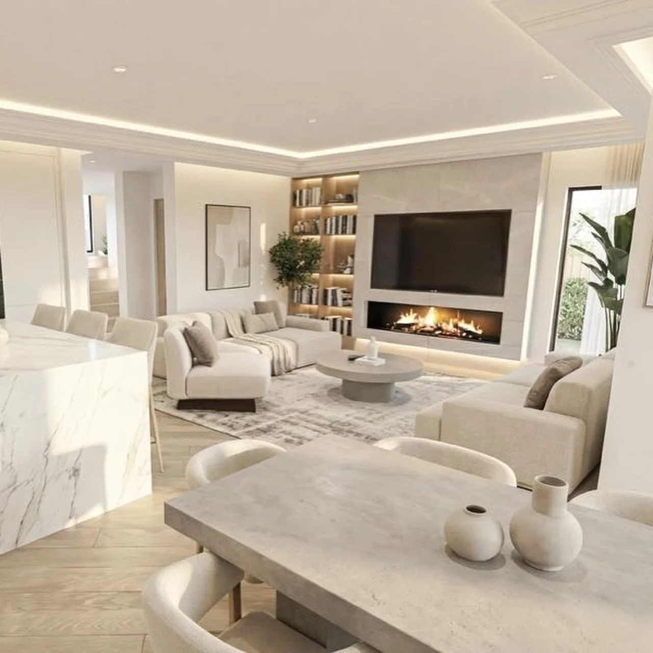 Blueprint ➡️ Reality.
Latest concept work for a private villa in Dubai. 🇦🇪

#DubaiRealEstate #InteriorArchitecture #VillaDesign #RenderVibes