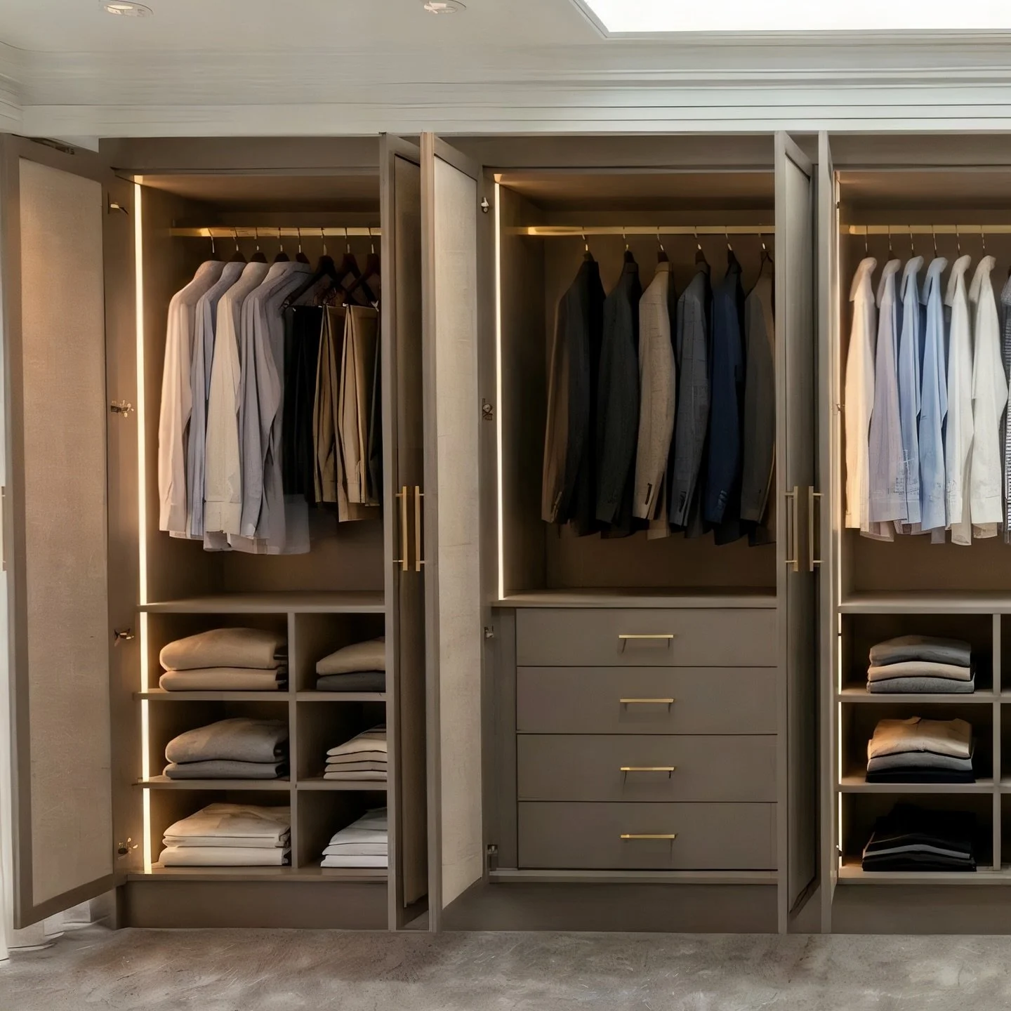 Bespoke dressing room design for our ongoing project.

It&rsquo;s becoming increasingly easy to visualise rooms with AI and ChatGPT these days. Anyone can prompt a "dream dressing room" and get a pretty picture back in seconds.

At Marsh &a