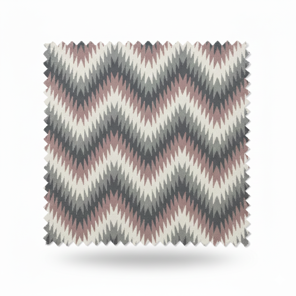 Geometric Waves Fabric