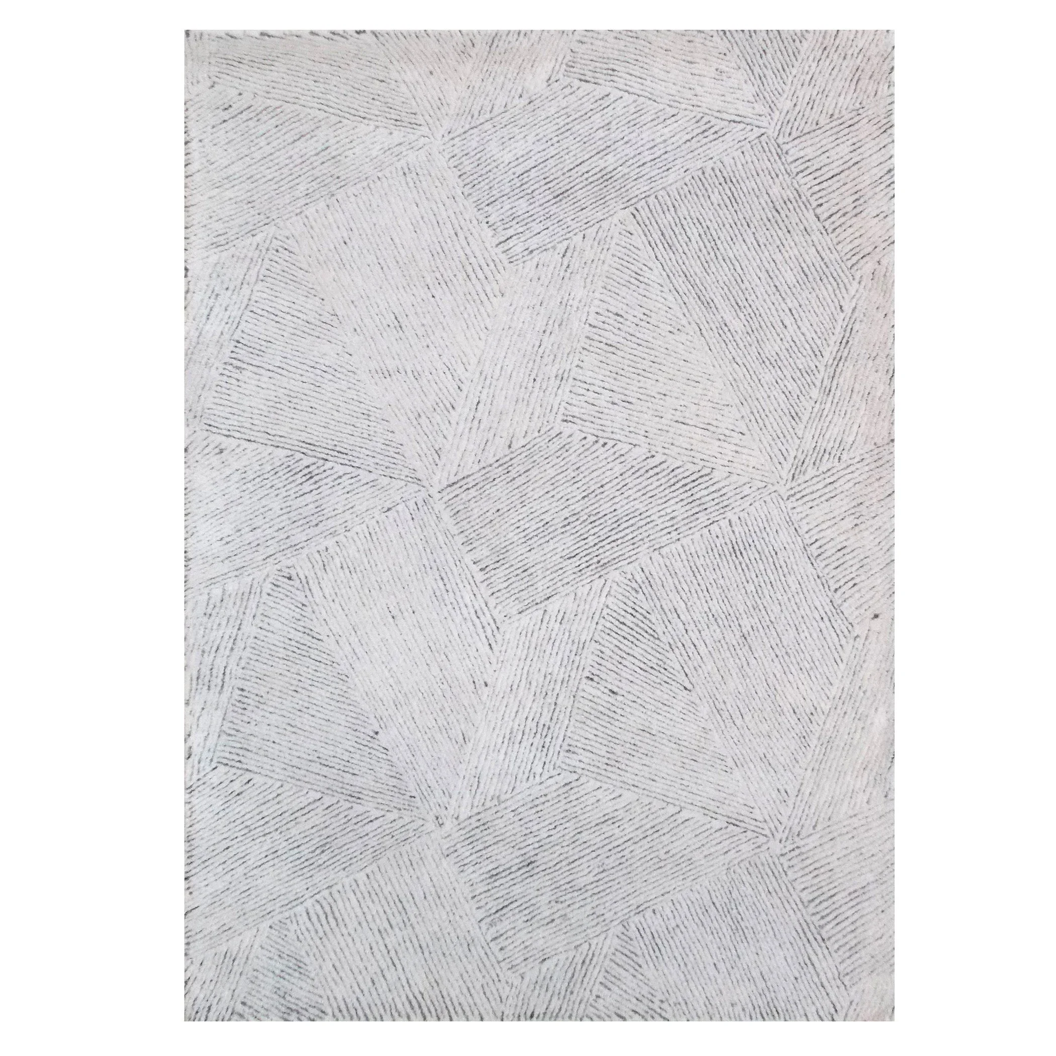 Grey Dimond Maze Rug