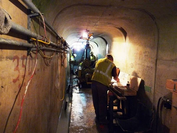 Wolf Creek Dam Gallery Drilling