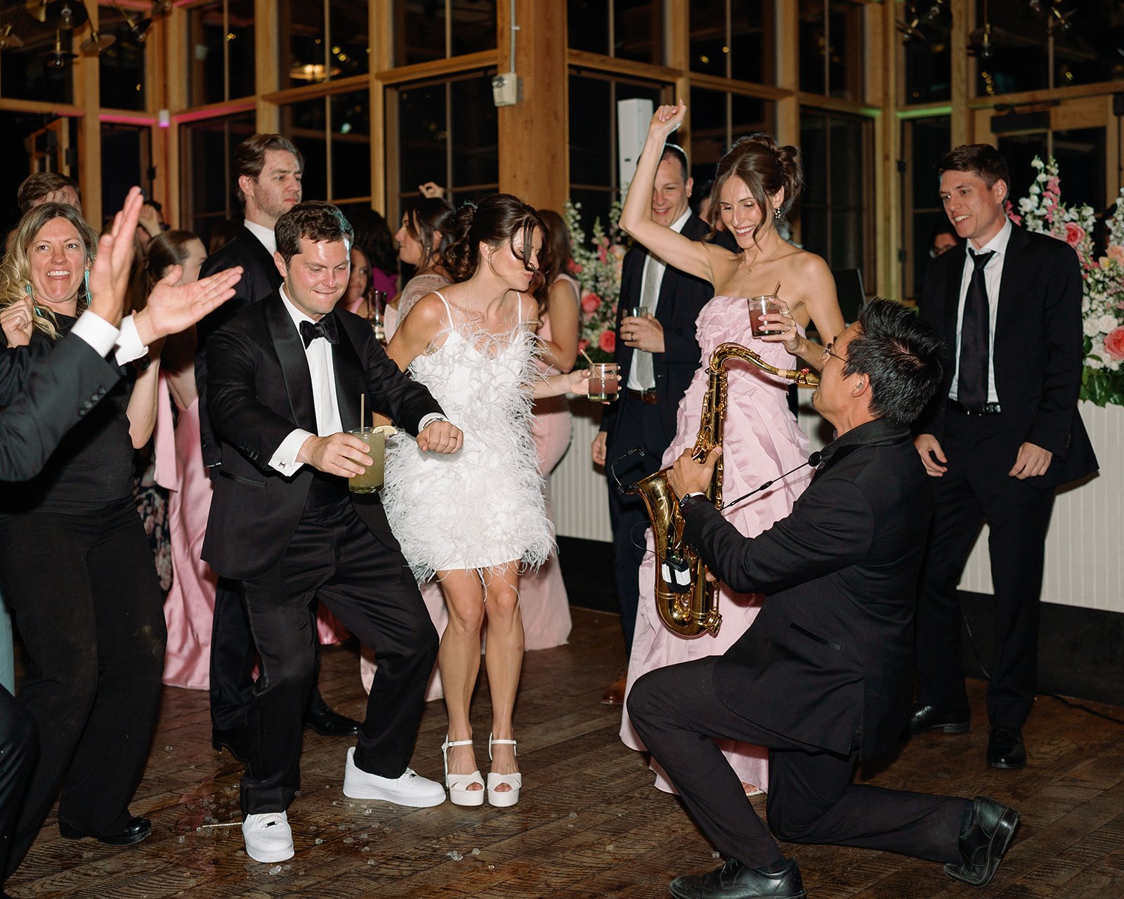 saxophone at wedding