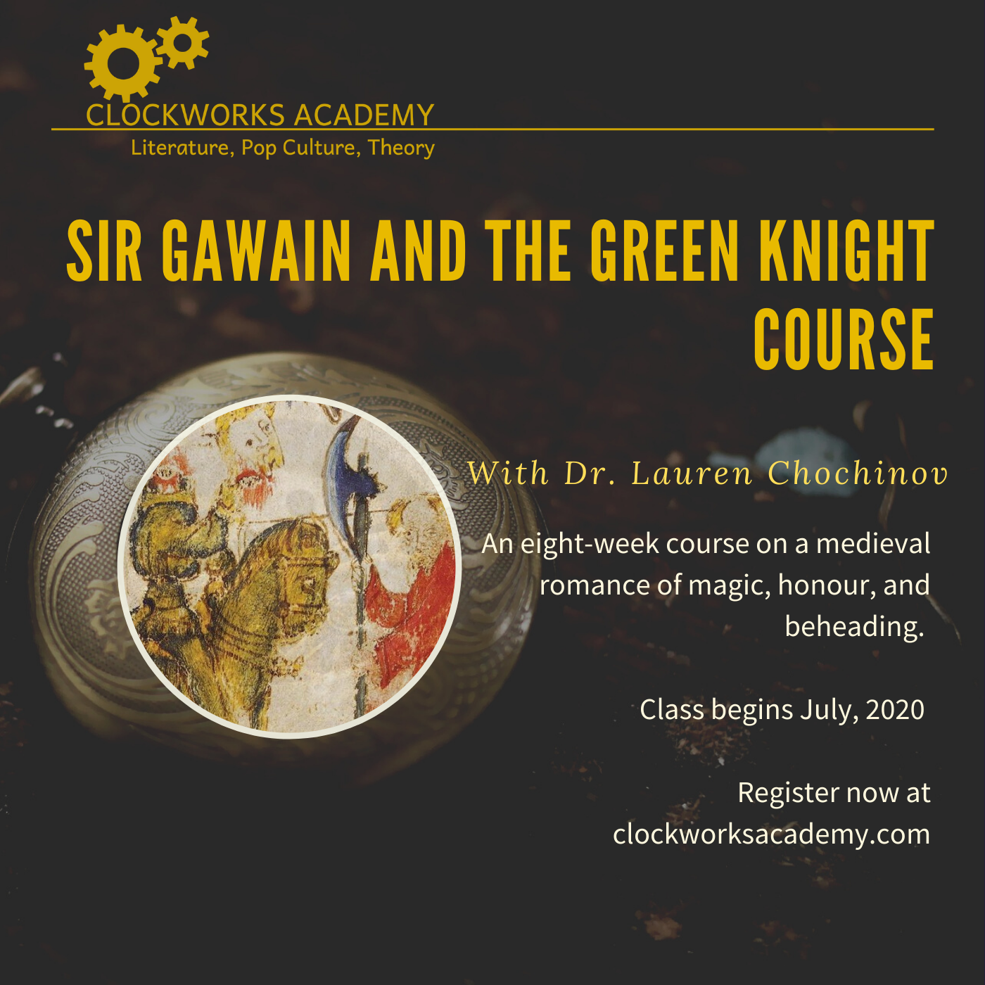 Gawain Course Begins Today