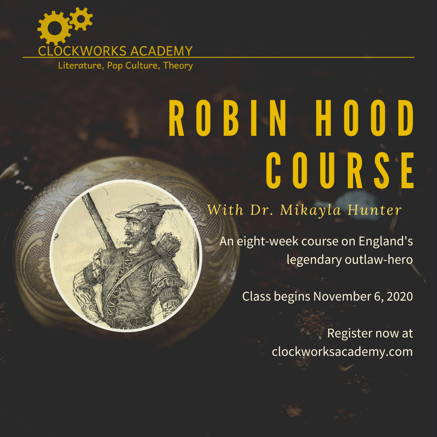 Robin Hood Course begins November 6th!