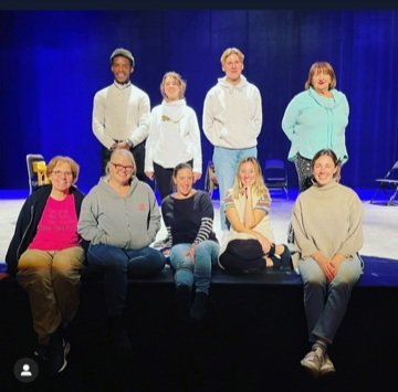 Taught & Pictured with Adult Scene Study Class @ SPAC School