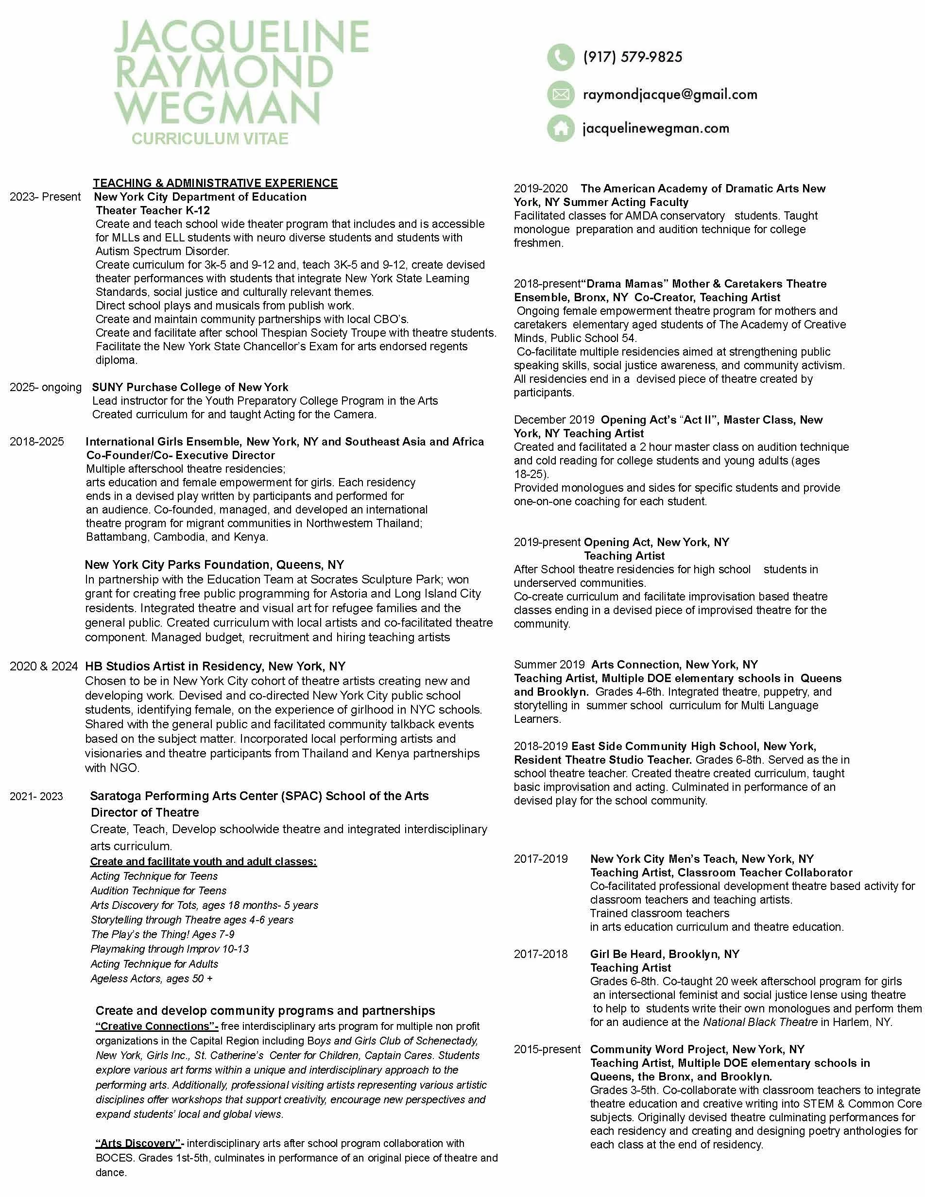 CV Jacqueline R. Wegman 2025 _Page_1.jpg