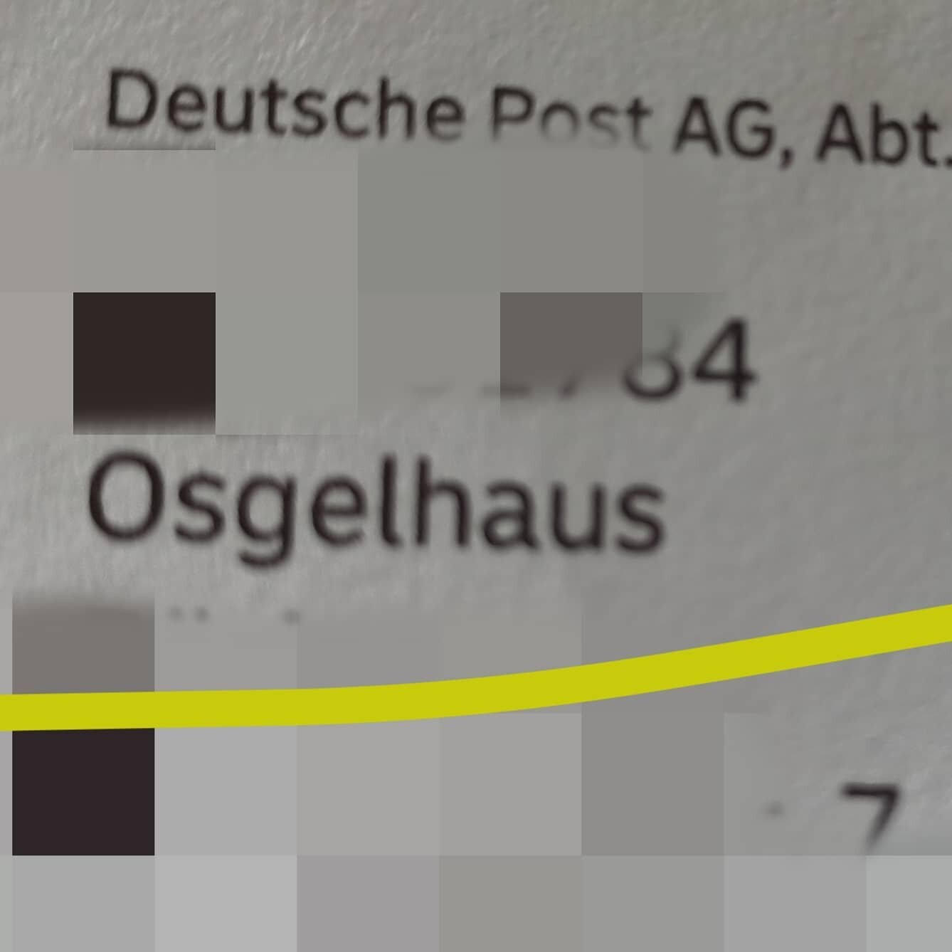 Hach, Deutsch Post ✉️. Zwei Fehler in meinem Nachnamen 🧐