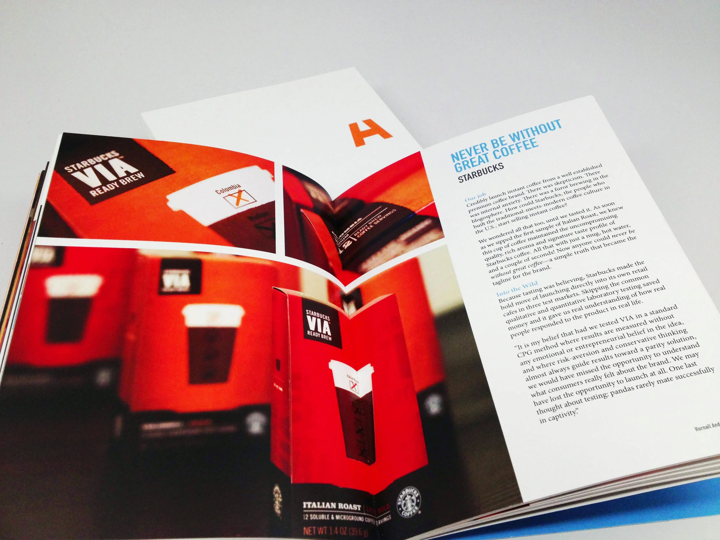 Design projects and case studies have different design layouts to accommodate the amount of information.