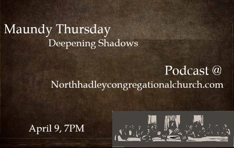 Maundy Thursday Service Podcast