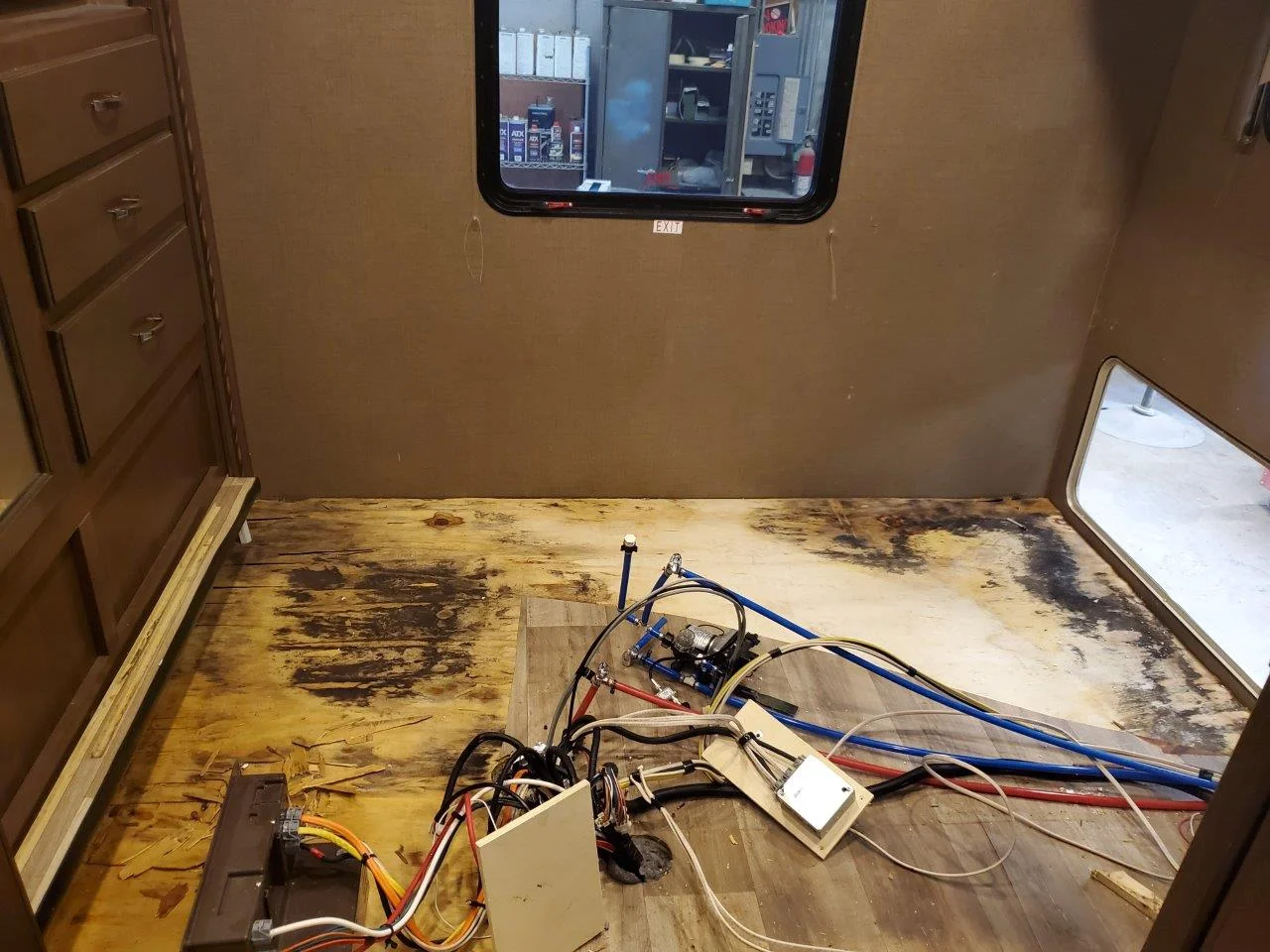 A leaking toilet can cause serious damage to the floor of your RV leading to major repairs.