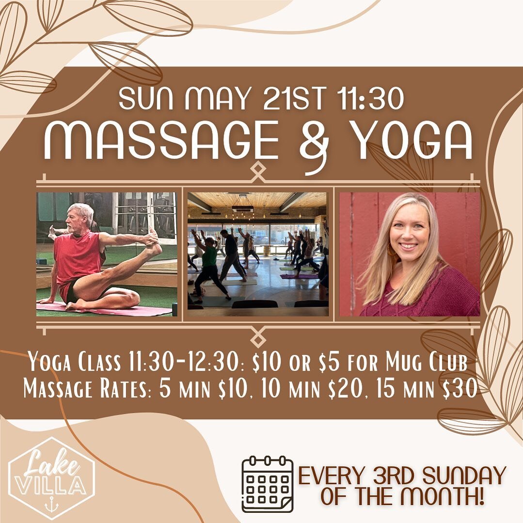 Join us for Yoga in the Taproom starting at 11:30!!!