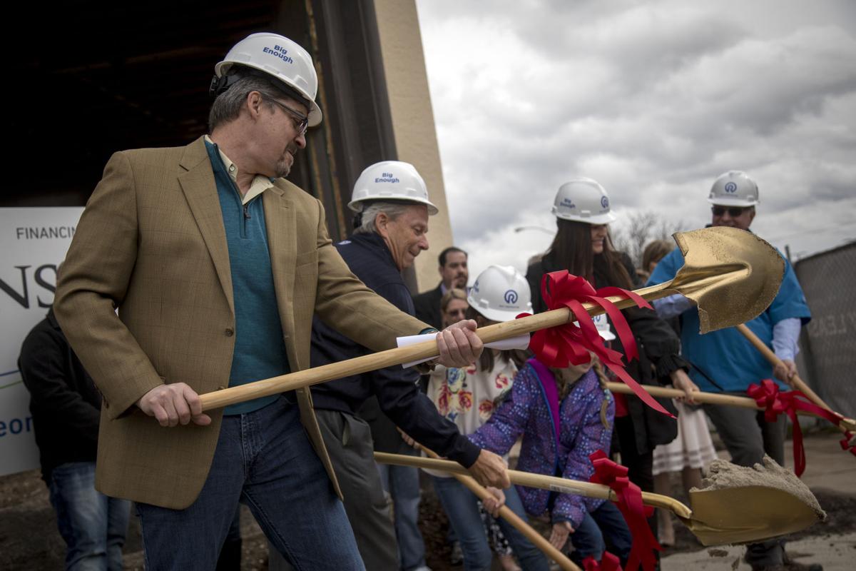 Breaking ground at The Monarch, Photo by Benjamin Zack/Standard-Examiner