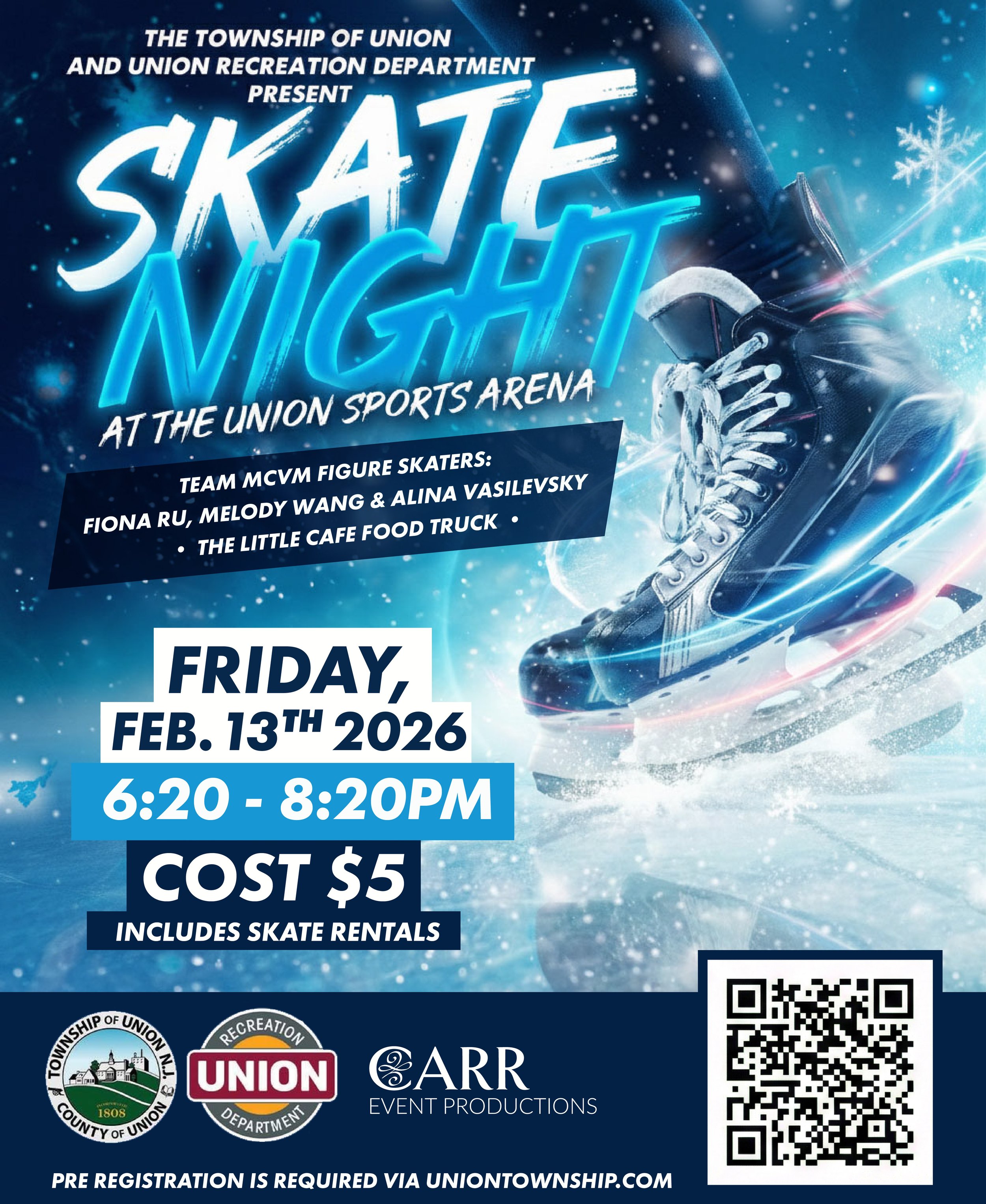 Skate Night At Union Sports Arena