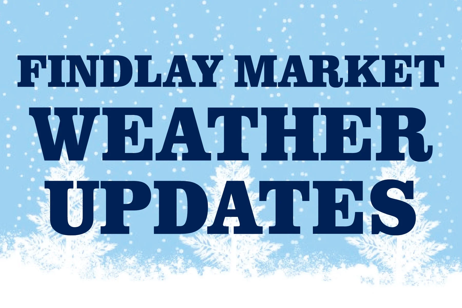 Winter Weather Updates