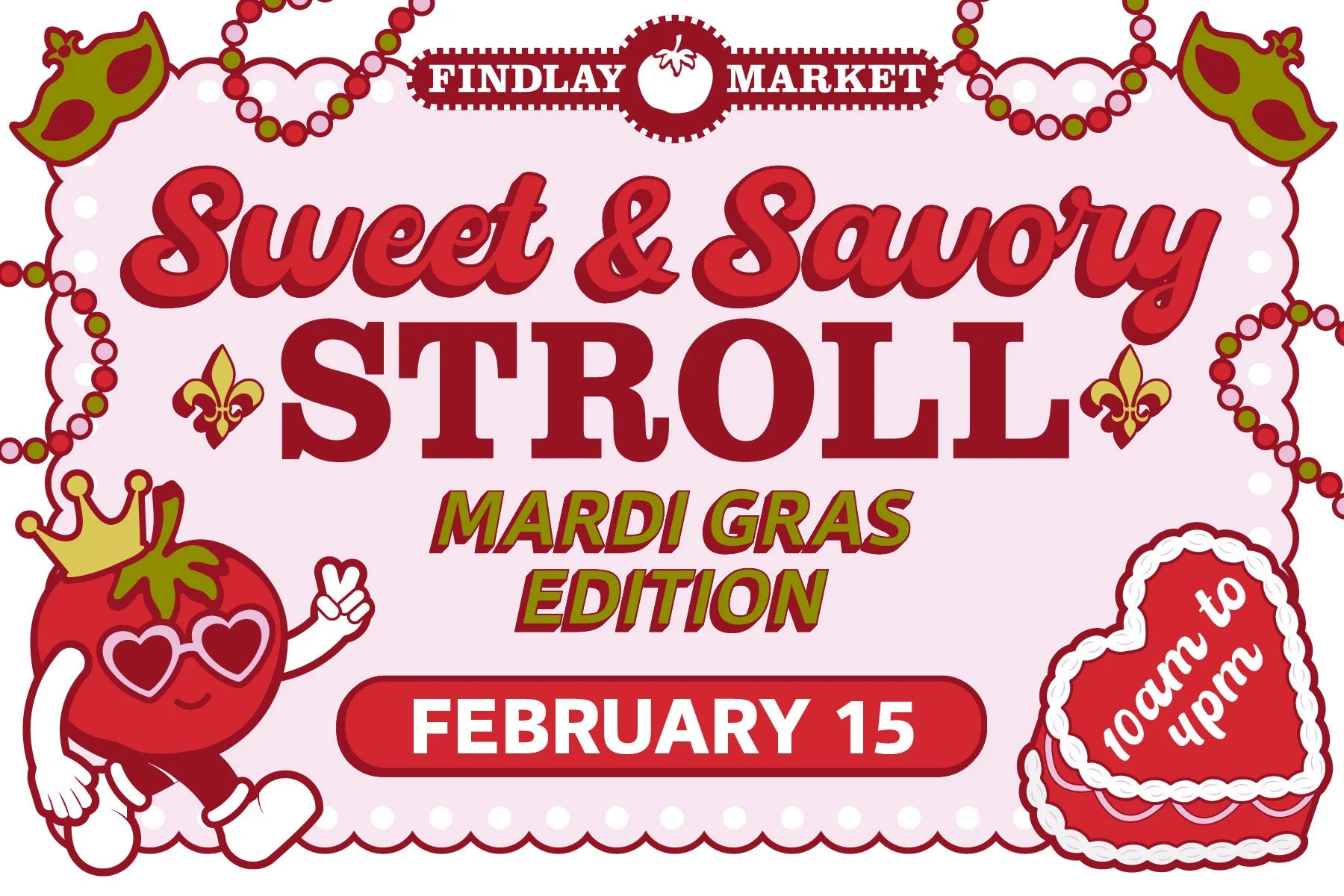 Sweet &amp; Savory Stroll: Mardi Gras Edition 